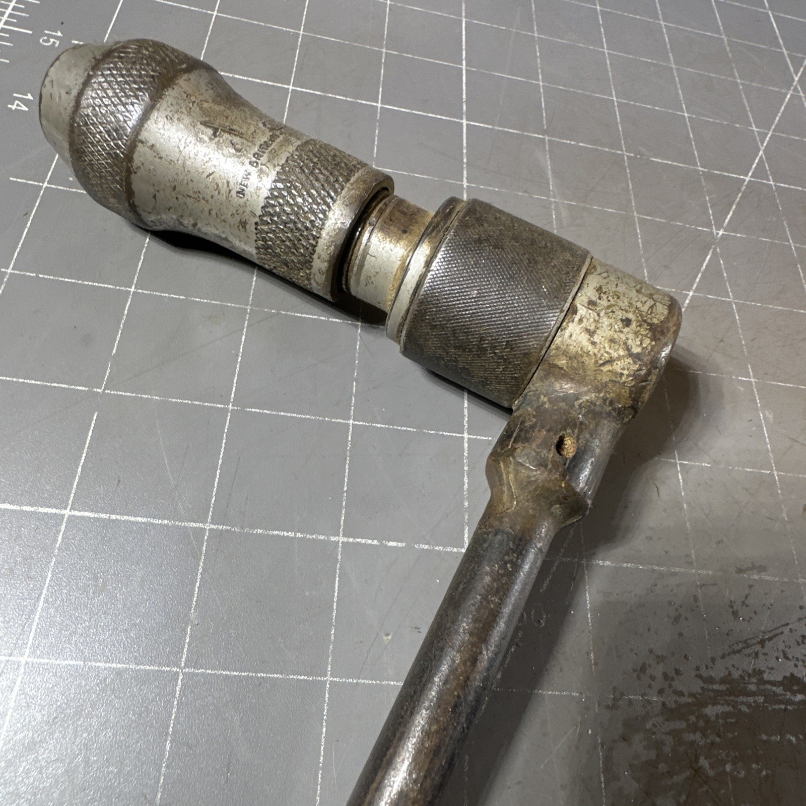 Stanley Brace Hand Drill 16 In OAL Sweep SW Sweetheart Made In USA