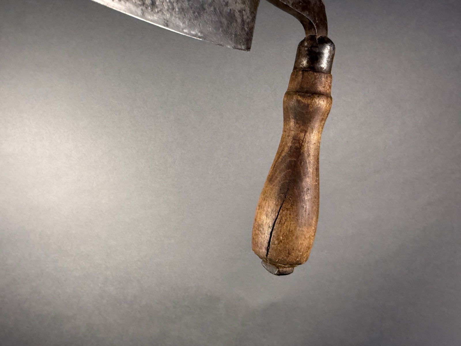 Vintage ENDERS OAK LEAF 8 inch draw knife