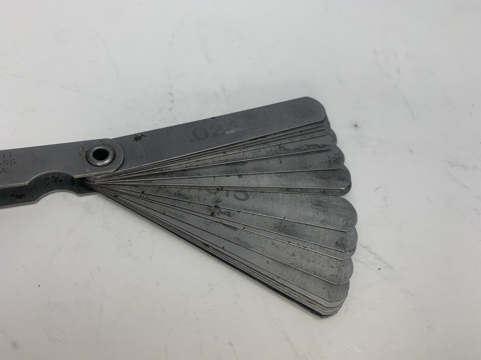 Vintage Goodell-Pratt No. 925 Feeler Folding Gauge Thickness Set