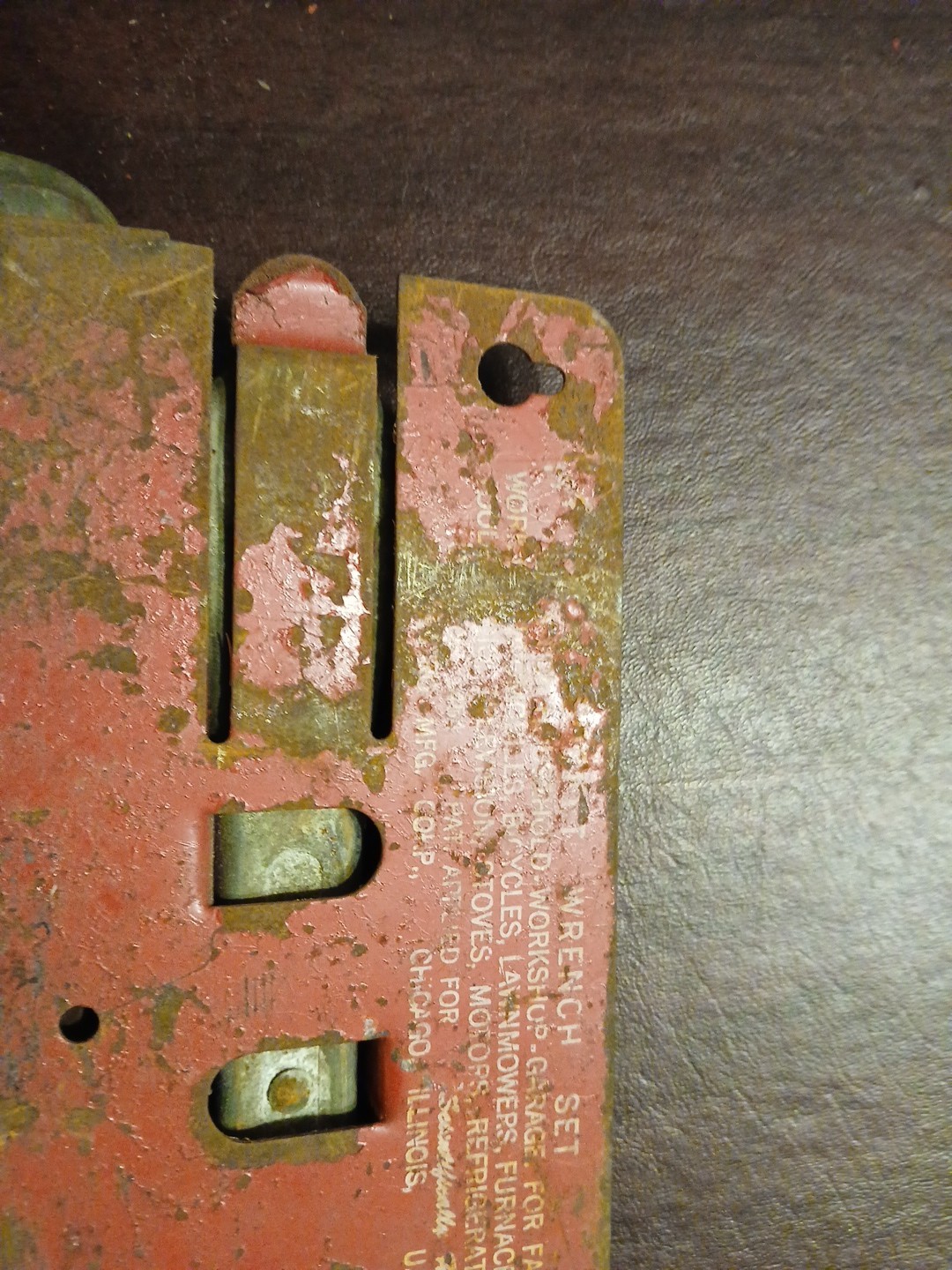 Really Cool Collectors Vintage Red Indestro Socket Set