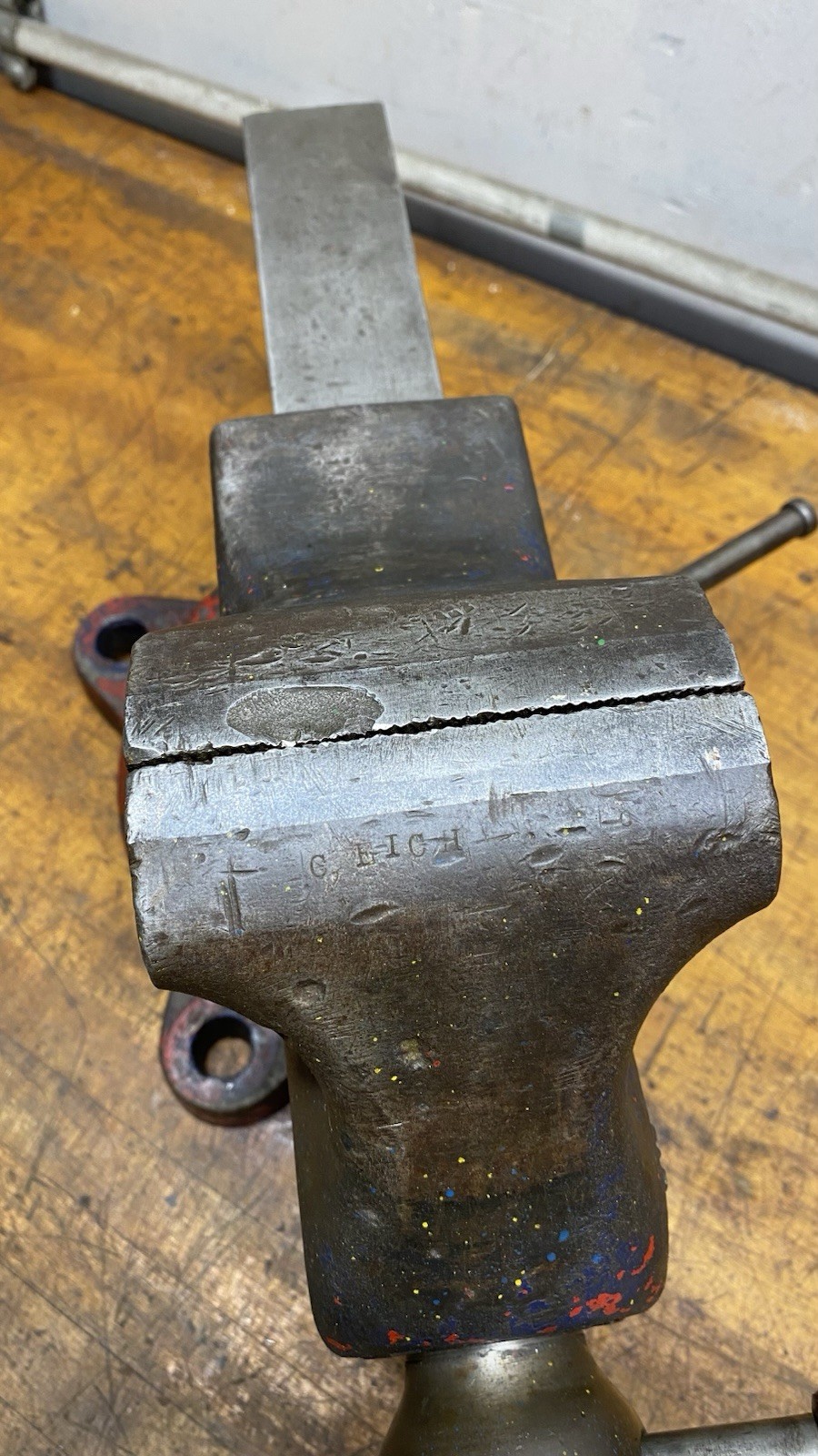 VINTAGE CRAFTSMAN No. 5186 BENCH VISE 4” Jaws Swivel Base