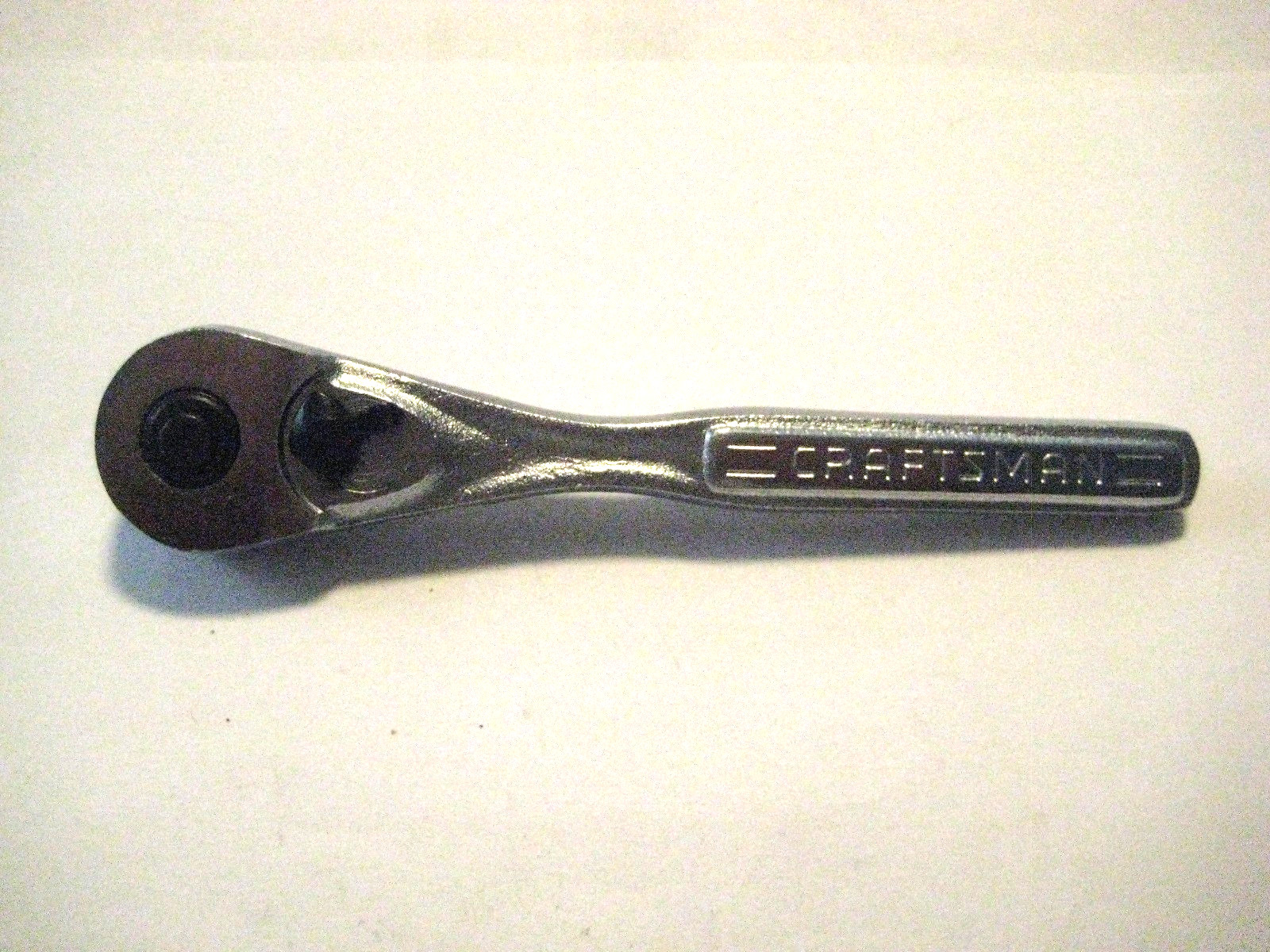 Sears Craftsman USA Nos 1/4” Quick Release Ratchet Sexy VT 44807 Shiny Chrome