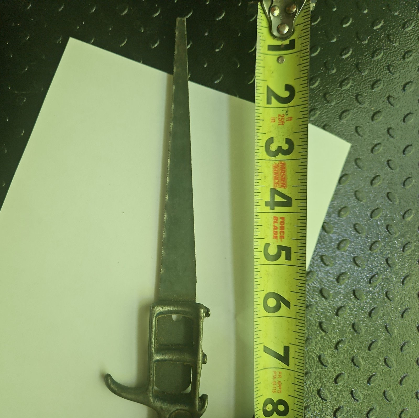 Vintage Allway Small Antique Pistol Grip Saw Ultra Mfg Co. NYC Pat 2017895