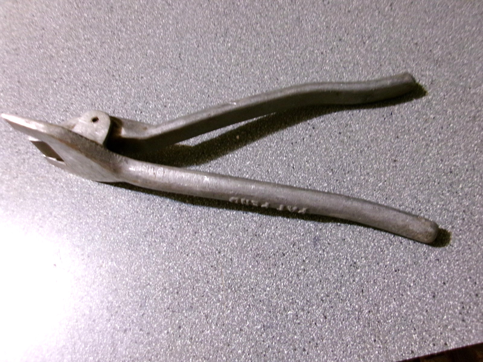 Vintage Tool P-B Glass Lifter Aluminum Patent Pending 10” Glassblowing Rdo