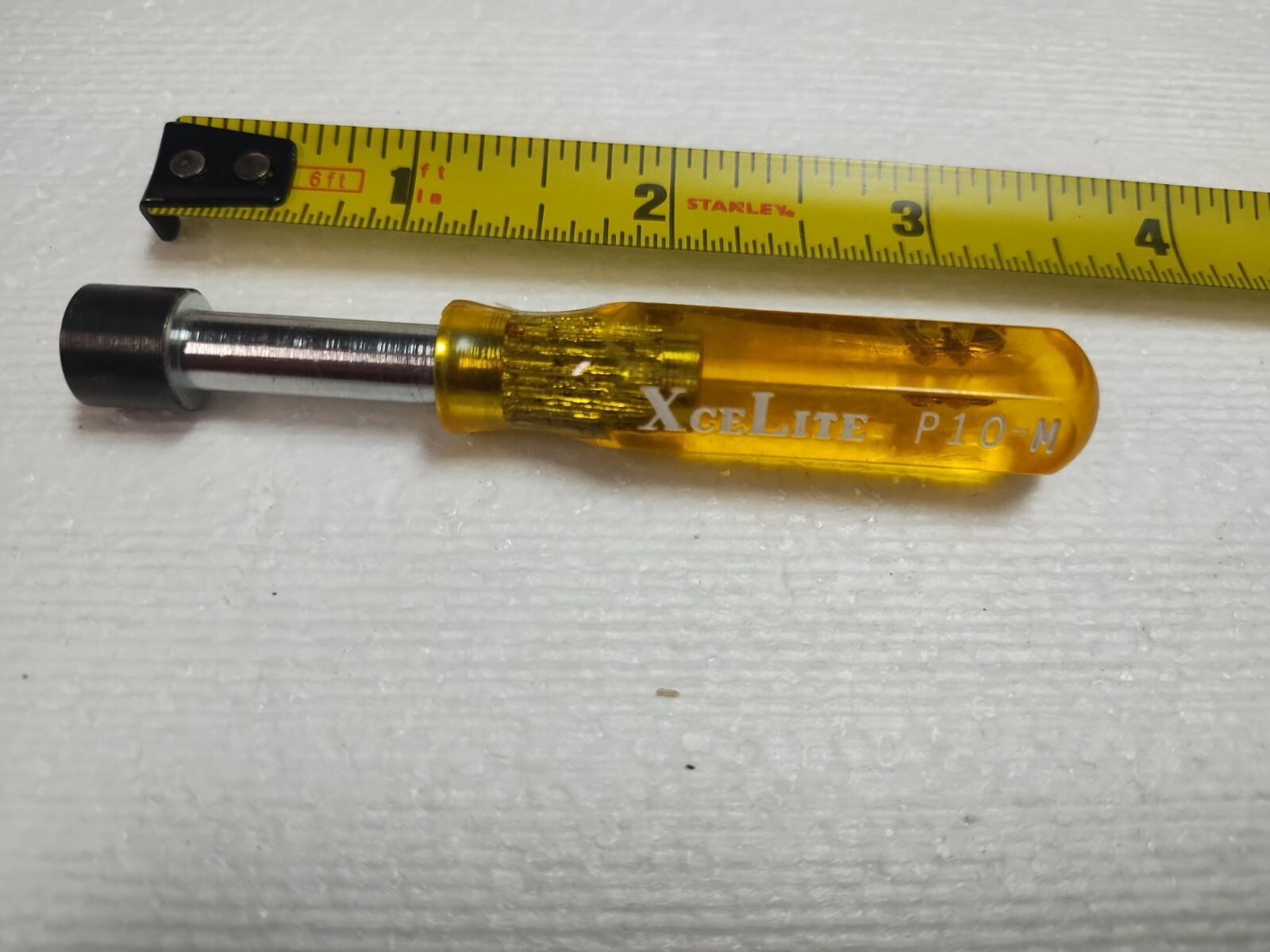 XCELITE NUT DRIVER. 5/16 P10 P10M Magnetic Vintage, New NOS. With clip. Made USA