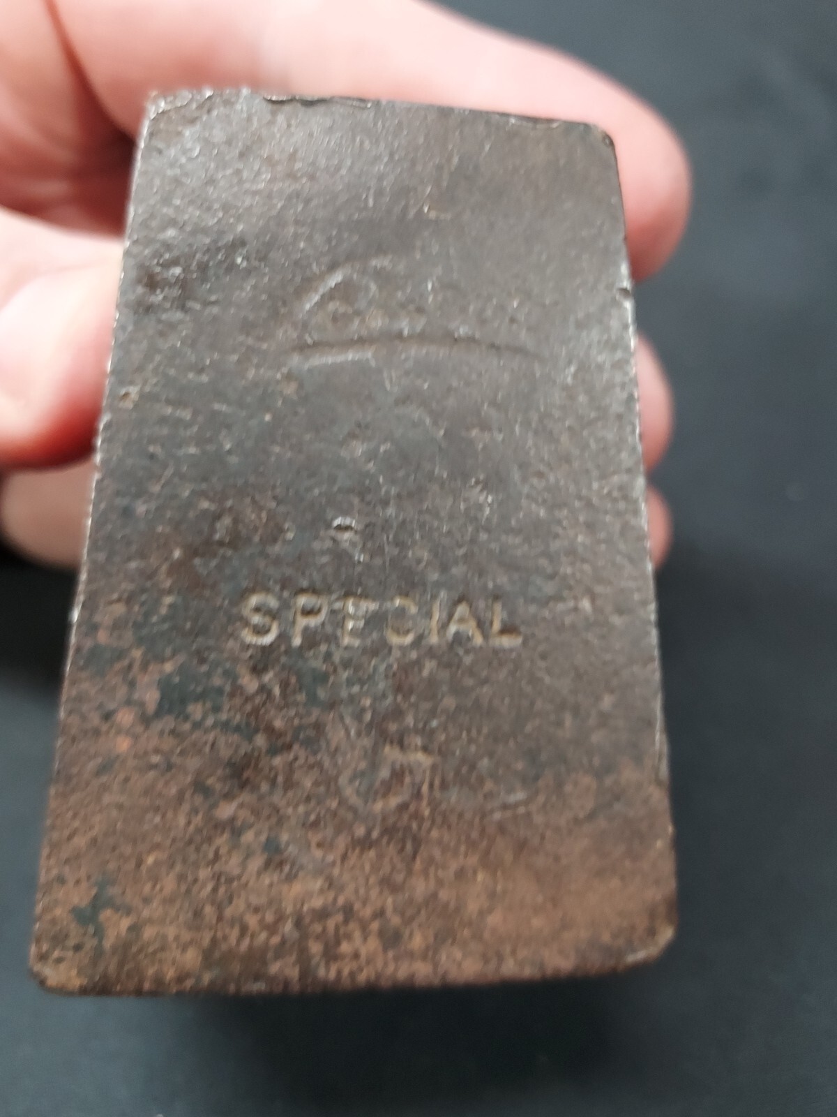 Late 1800s E.H. Lorhmann 329 Leather Tin Stamping Tool Metal Work Punch Mold ?