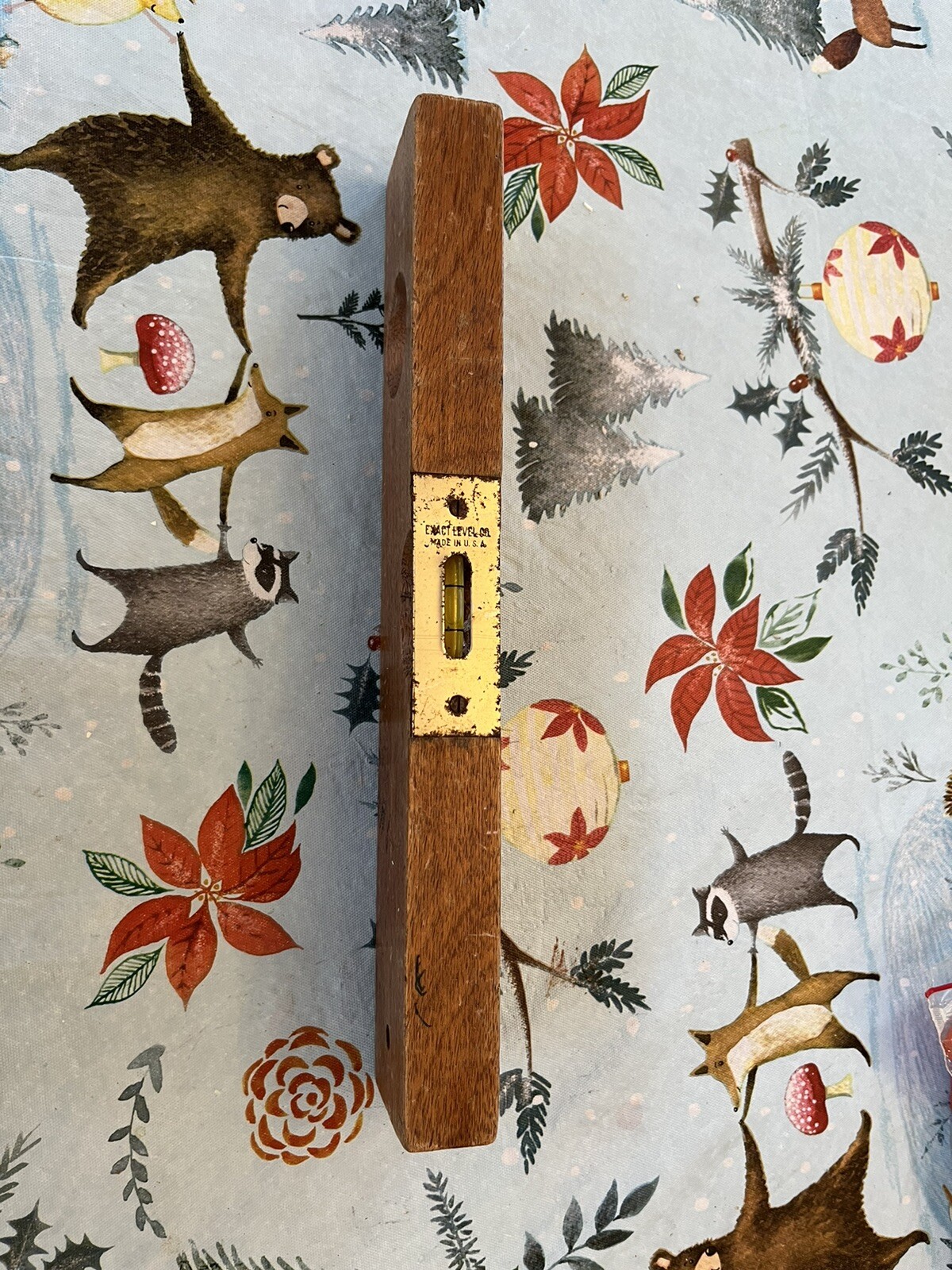 Vintage — Wooden Level — 18″ — Exact Level Co. — Made in USA