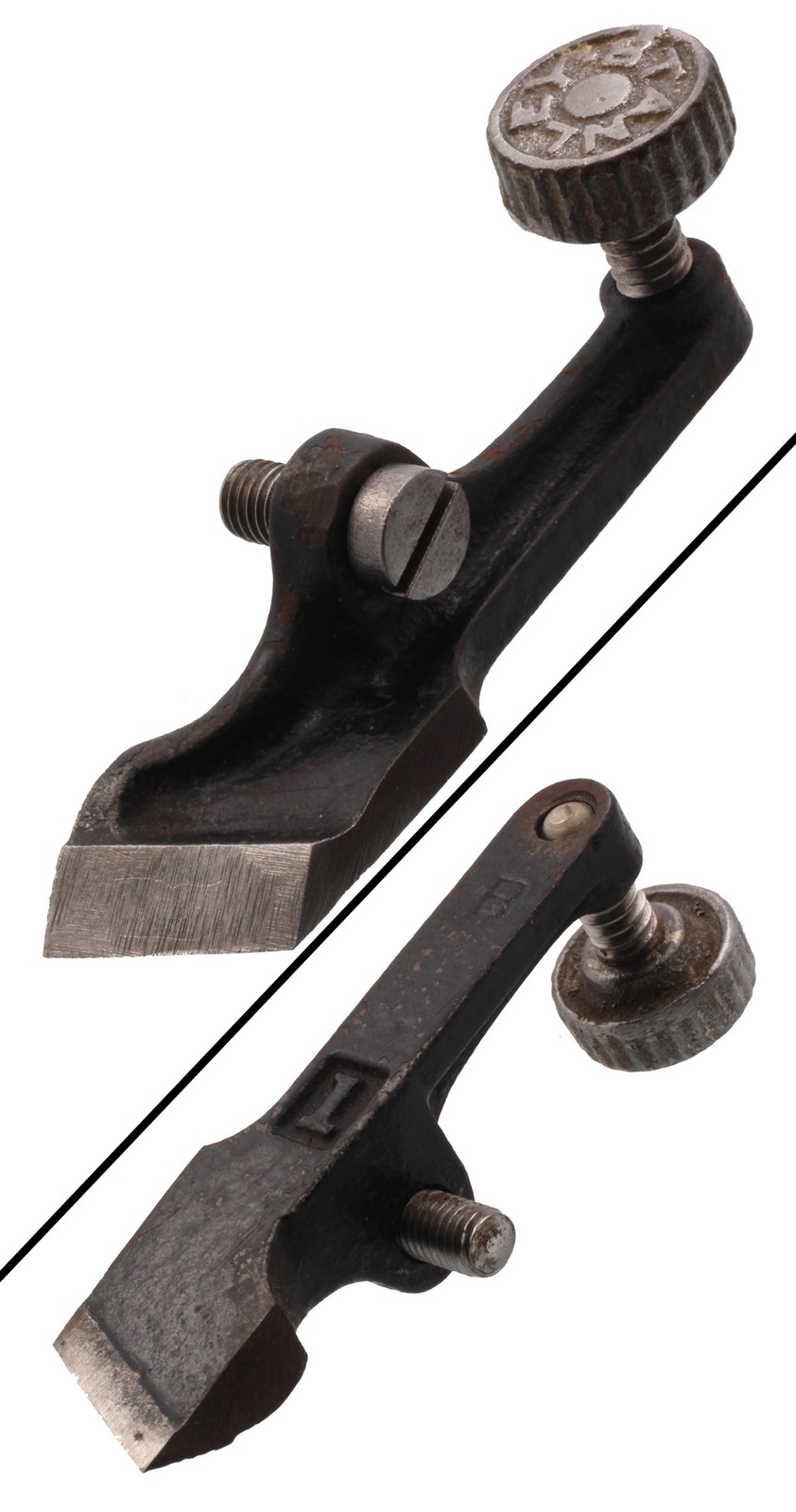 Orig. Cast Iron Cap Iron for 1″ Size Stanley No. 39, “Type 1” – mjdtoolparts