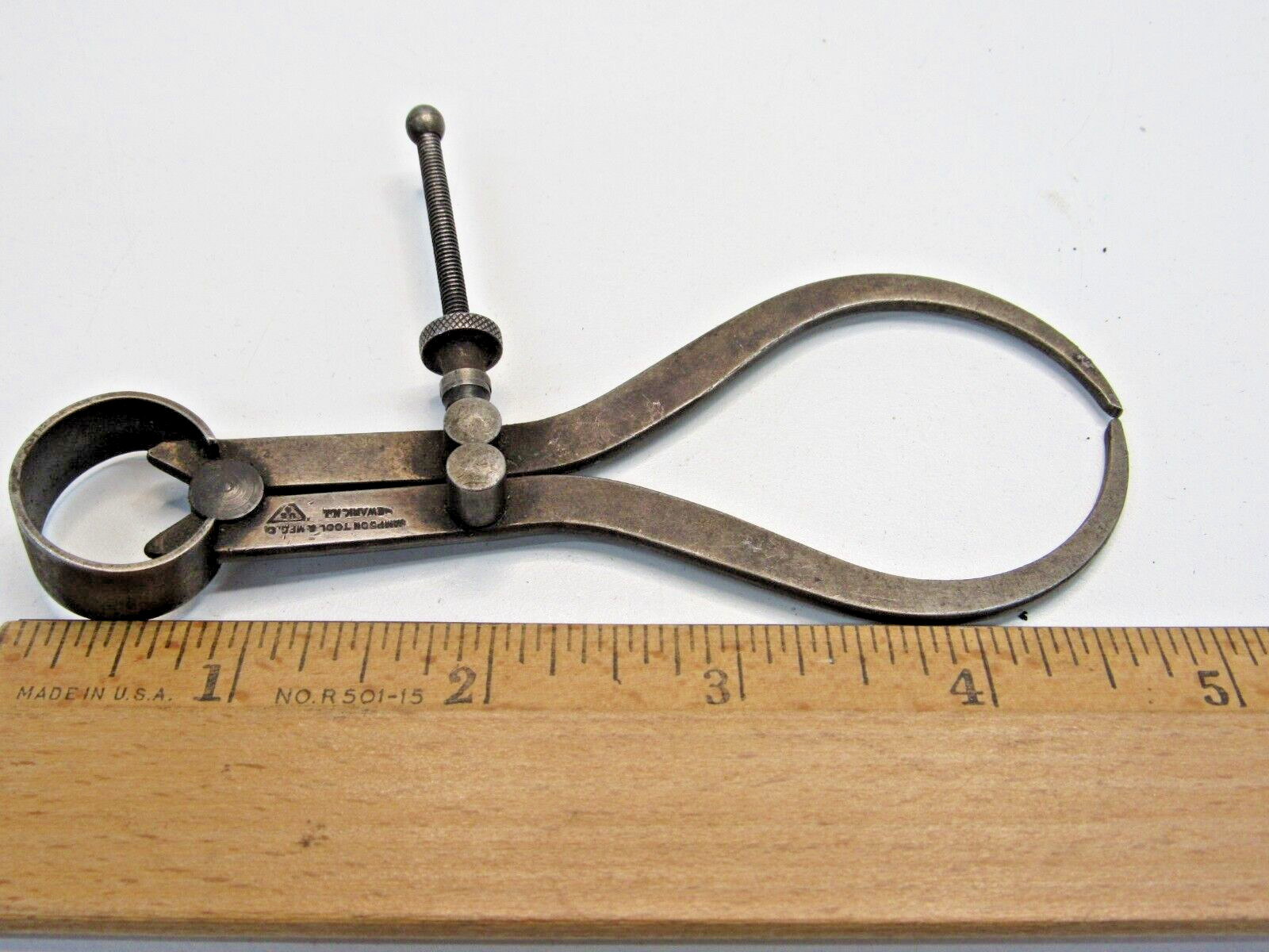 Vintage Sampson Tool 4″ Outside Spring Caliper -A8