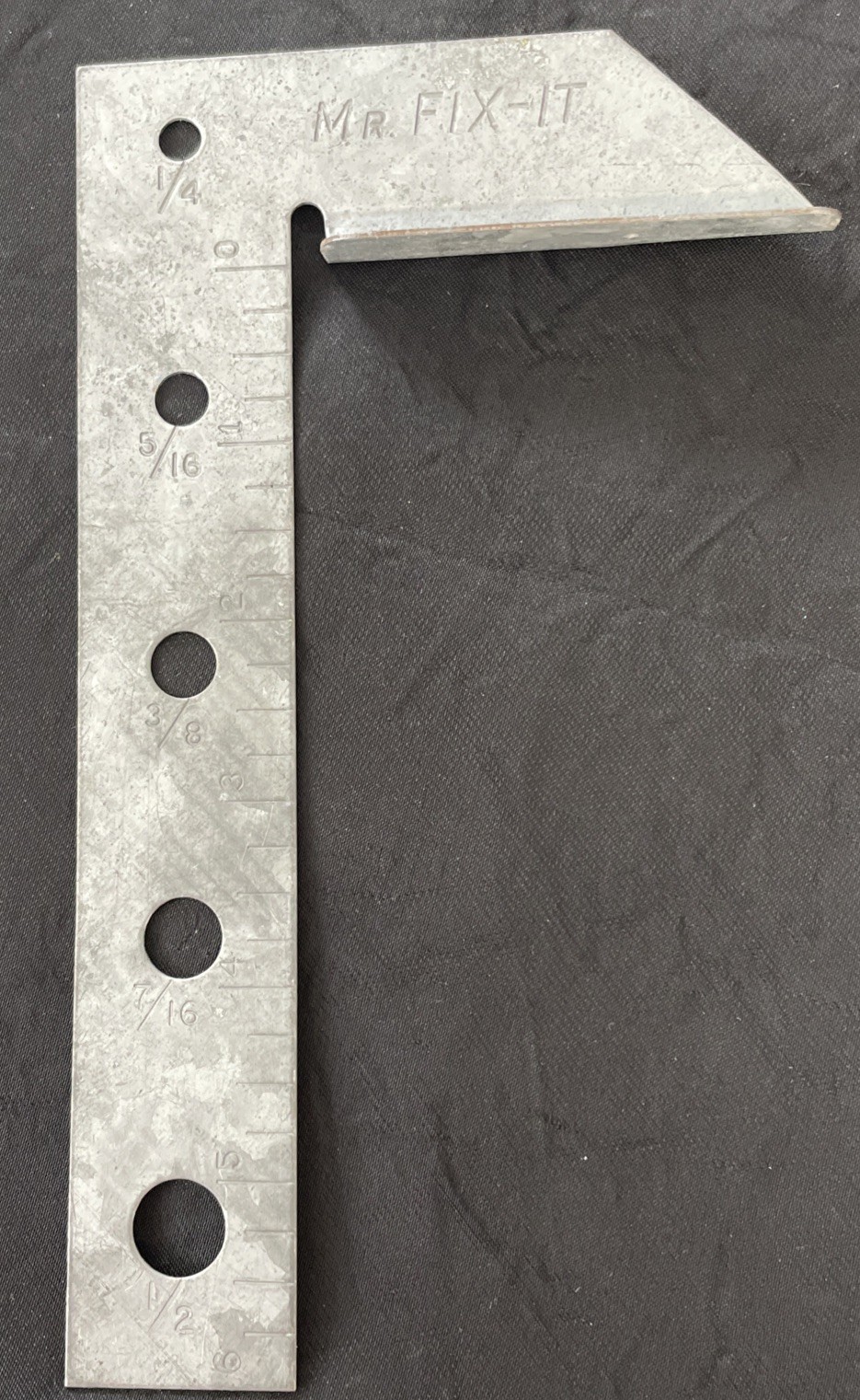 Vintage MR. FIX-IT (like a Handy Andy) 6″ Steel Try Square | FREE S&H
