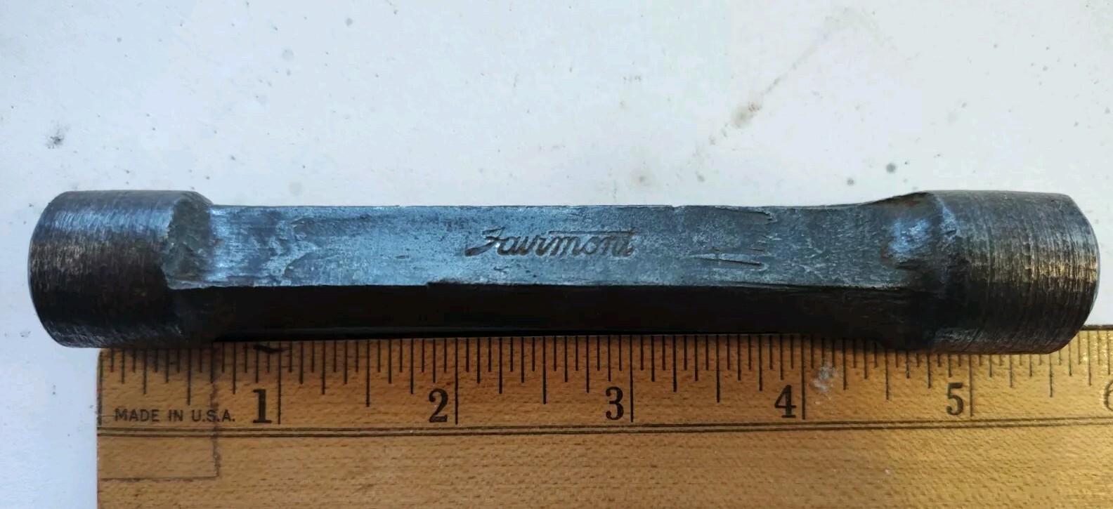 Vtg Fairmount Double End Socket Wrench 1/2″ & 5/8″ Mechanics Tool 5-5/16″ Long.