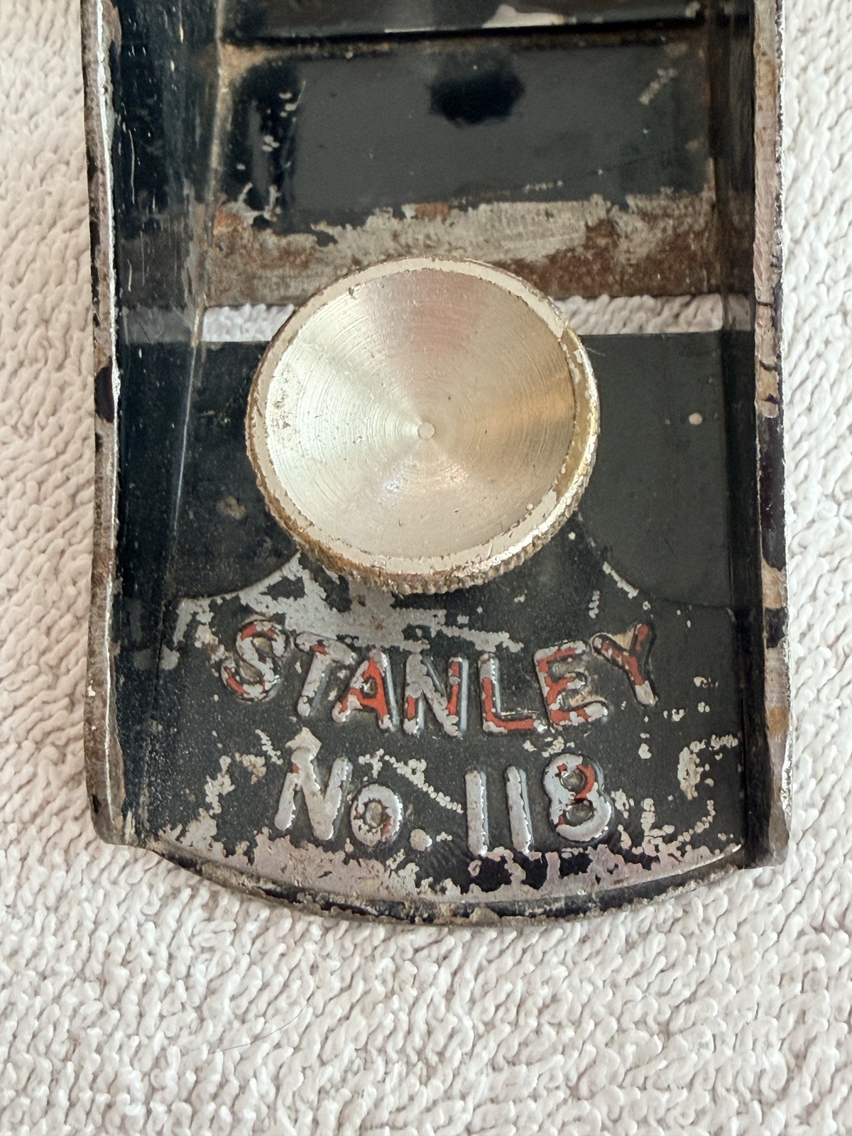 Vintage Stanley Metal Plane No. 118 Woodworking Carpentry USA