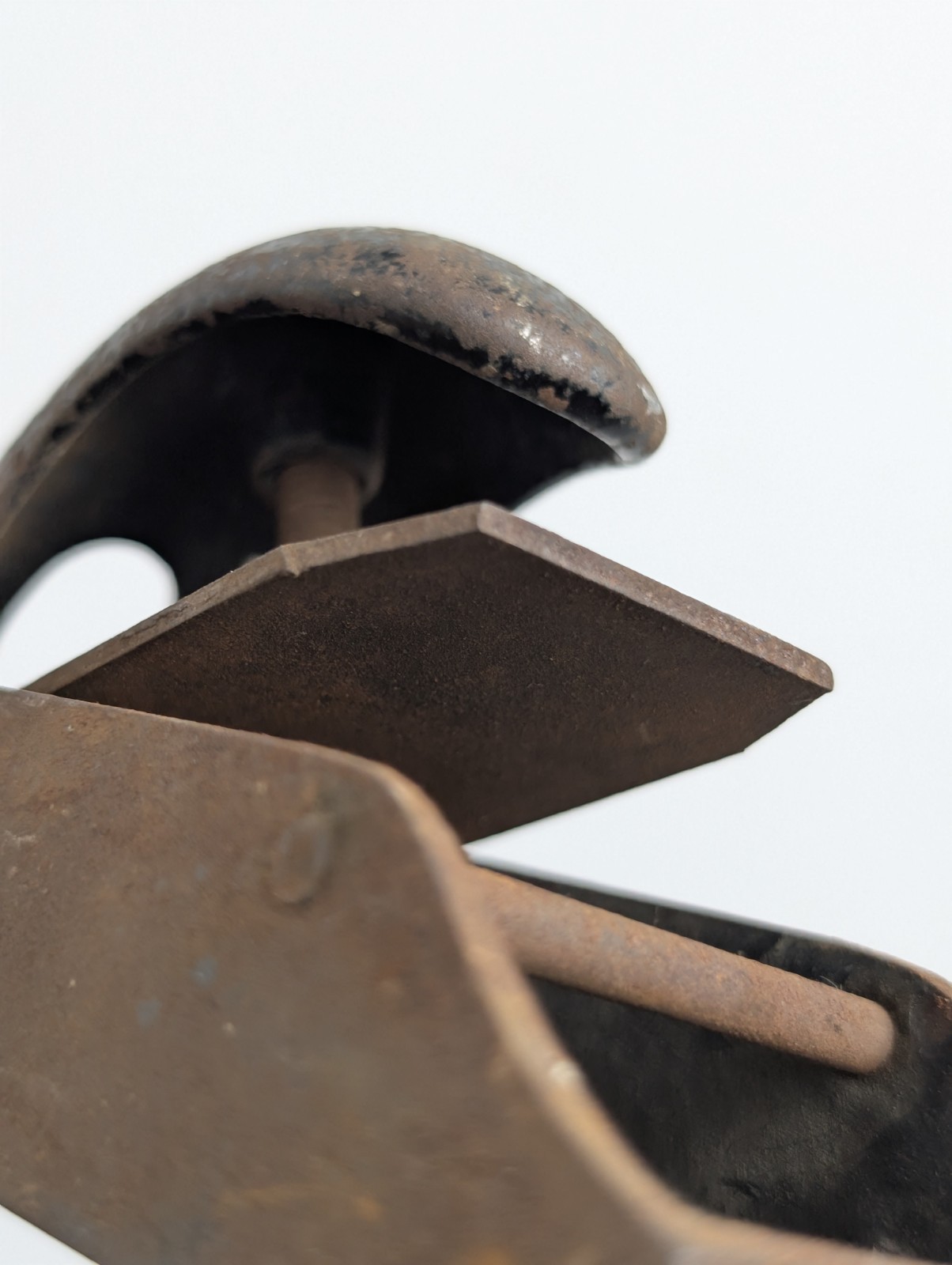 Vintage Transitional Wood Block Hand Plane Antique Tool Rusty AS-IS Untested