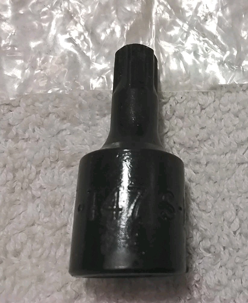 S-K 45647 3/8″ DRIVE T-47 TORX BLACK OXIDE SURFACE FINISH USA 🇺🇸