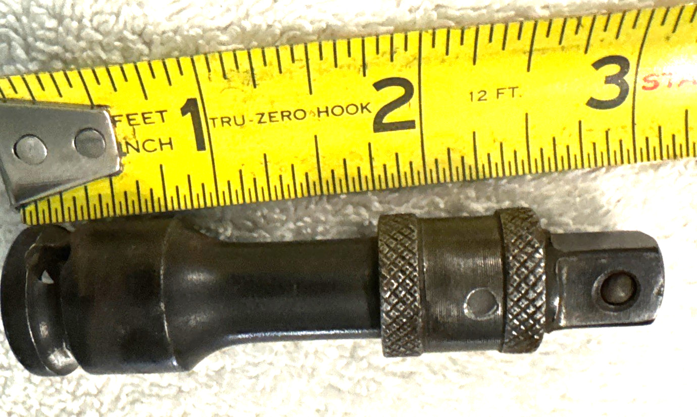 3” 3/8″ socket Drive Locking Impact Extension Gearwrench vtg tool