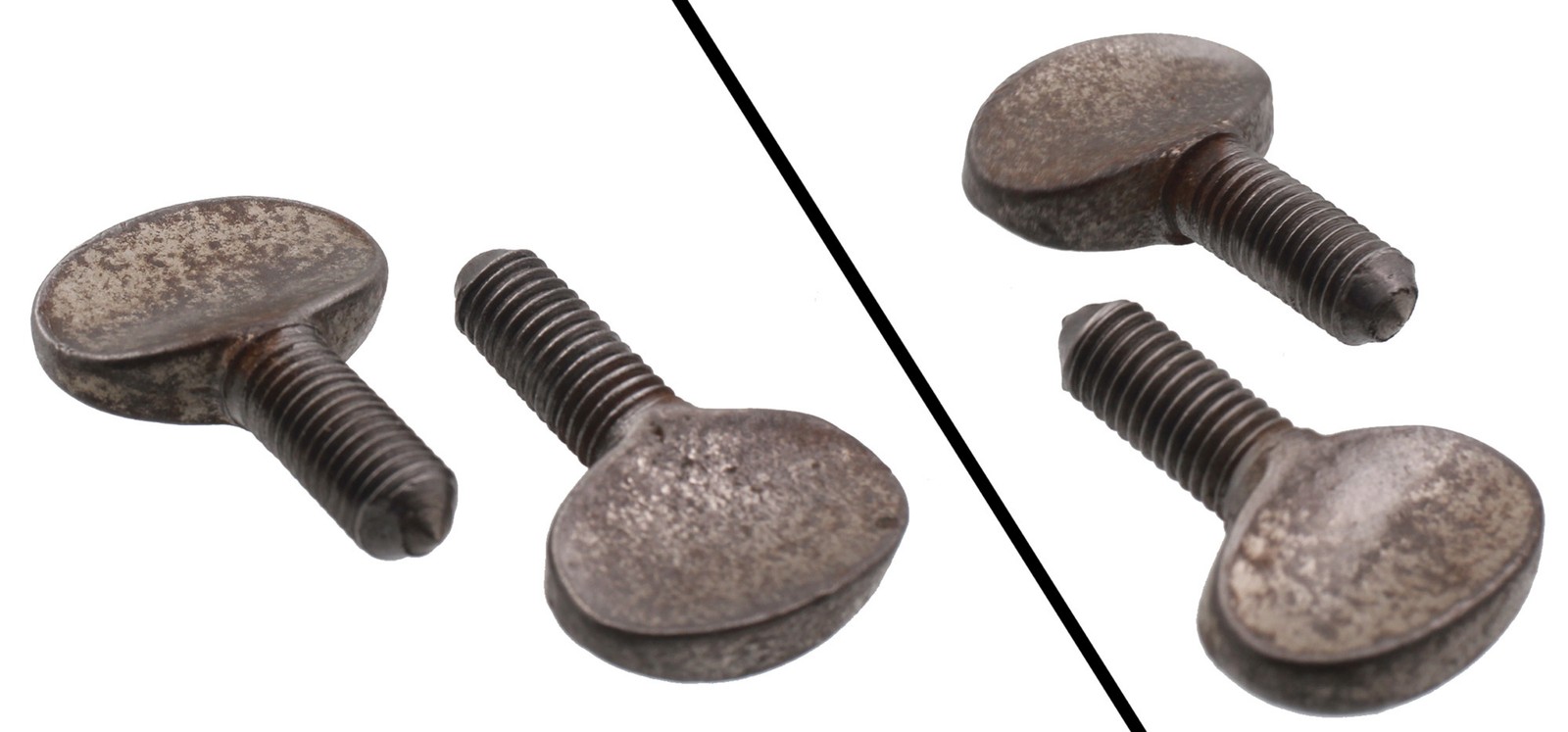 Orig. Pointed Fence Fixing Screws for Early Stanley No. 45 Planes- mjdtoolparts