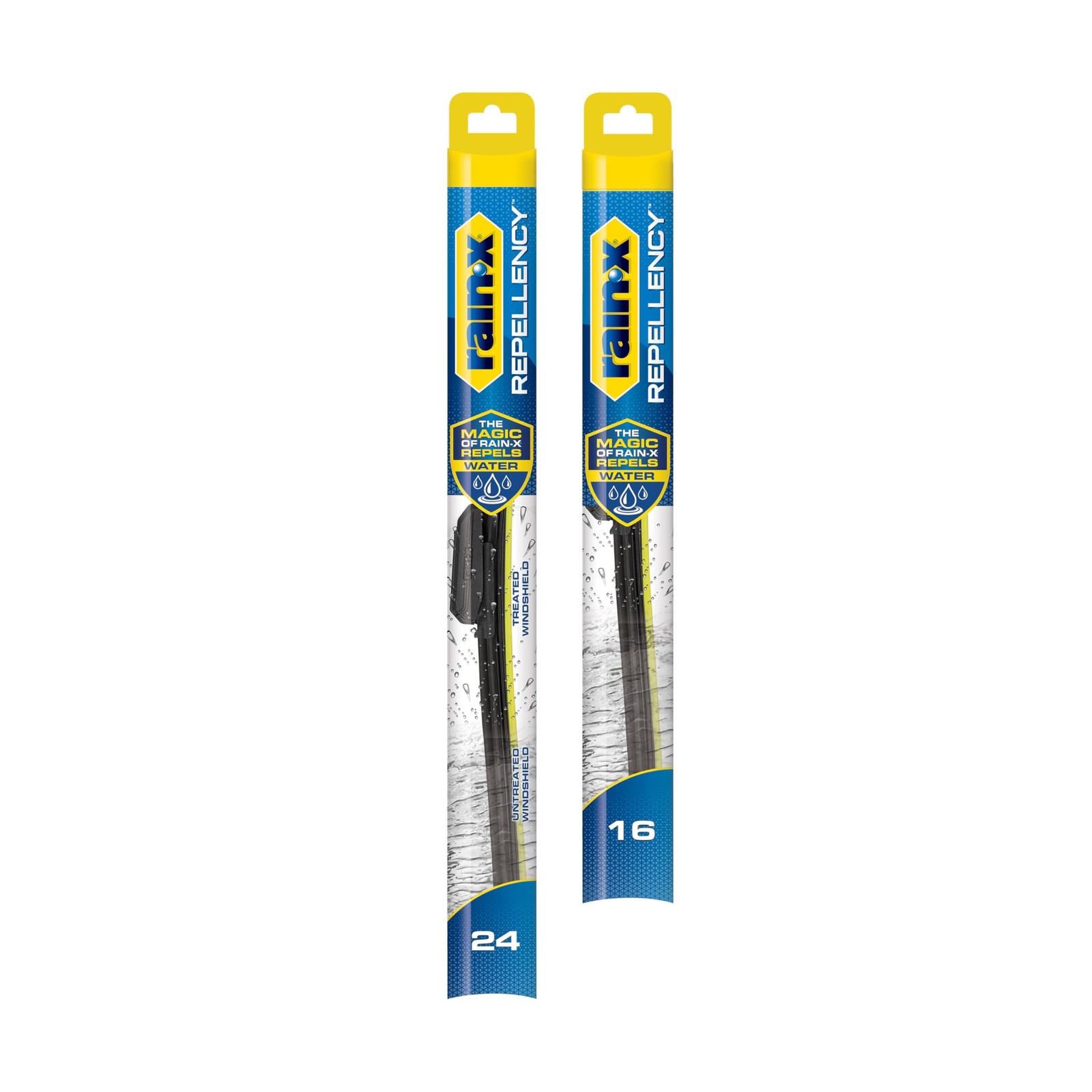 Rain-X 810351 Repellency Water Repellent Wiper Blades, 24″ & 16″ Windshield W…