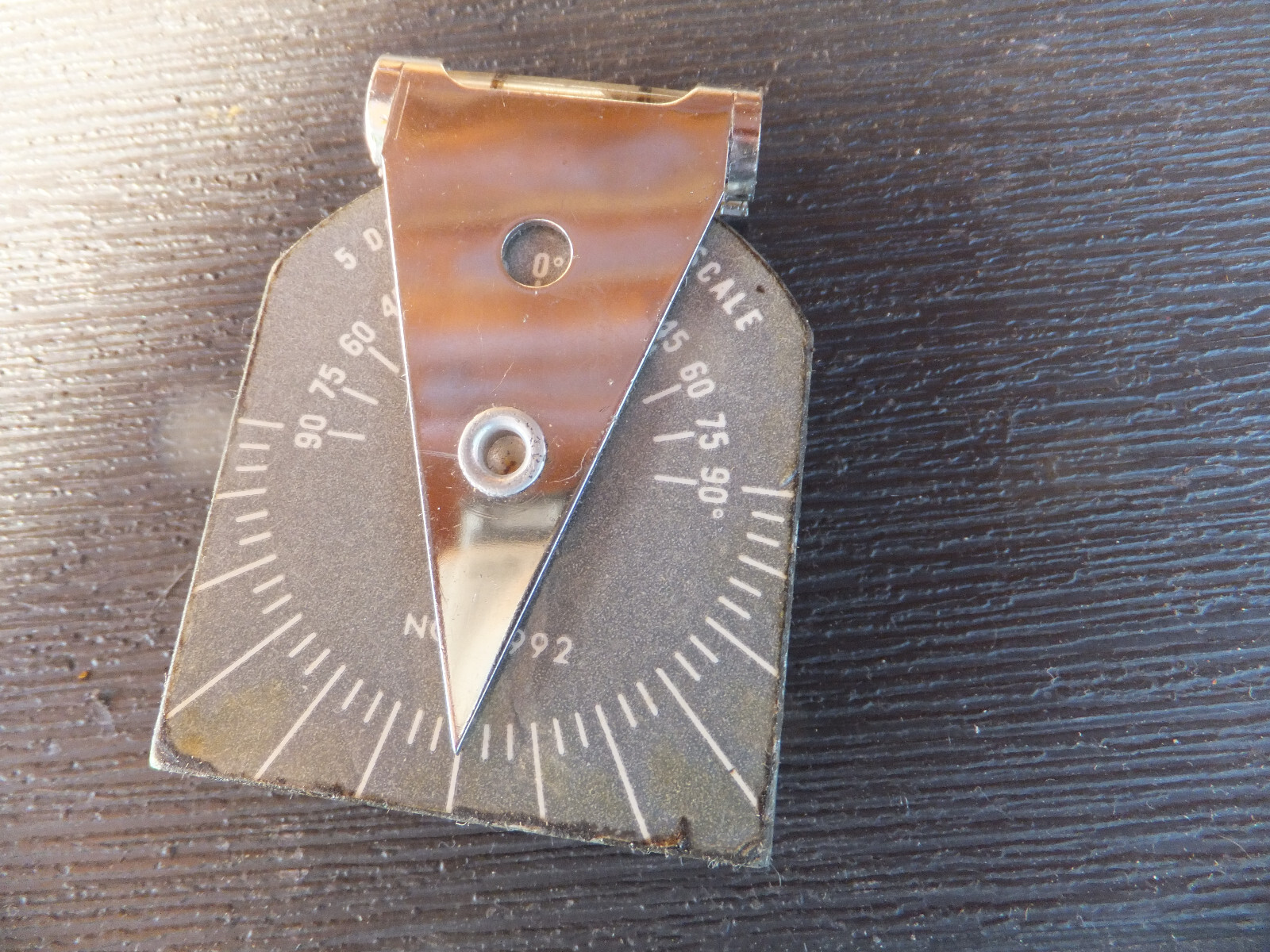 Vintage Craftsman Magnetic Level Protractor Rule Square No 9-3992 3992 In Case