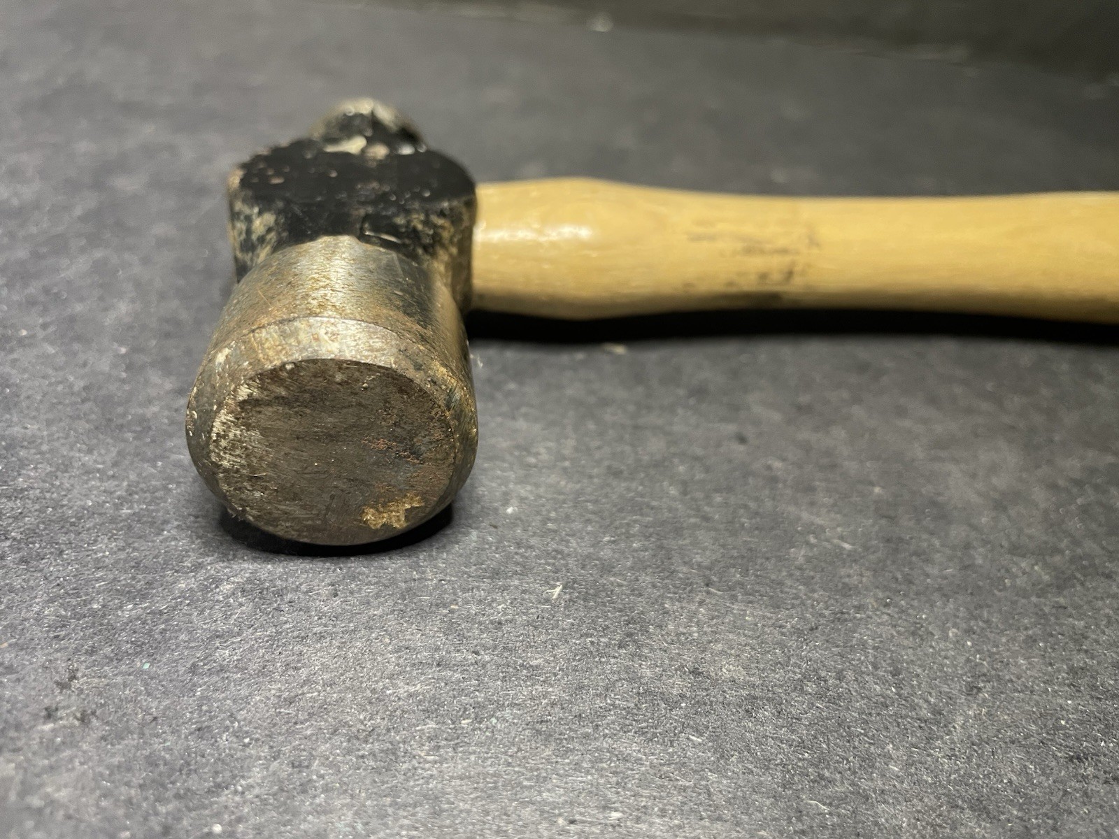 Vintage Stanley 12oz Ball Peen Hammer 309B For Metal Work Mechanics Made in USA