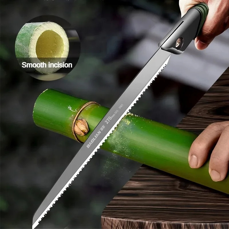 Ergonomic Folding Hand Saw with No-Slip Handle for Outdoor Wood Branch