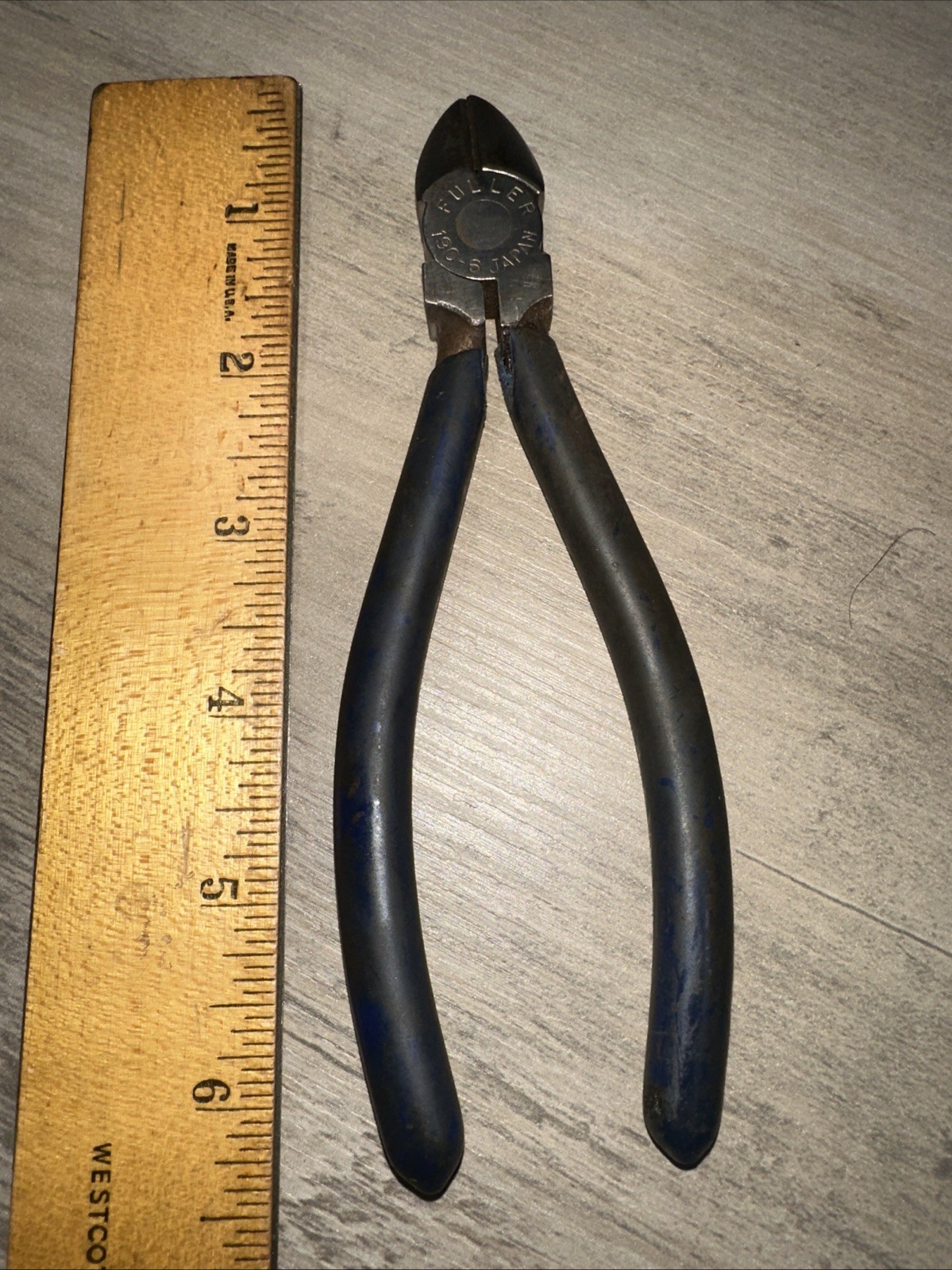 Vintage Fuller No.190-6?Diagonal Cutter Pliers Made In Japan Used High Quality!