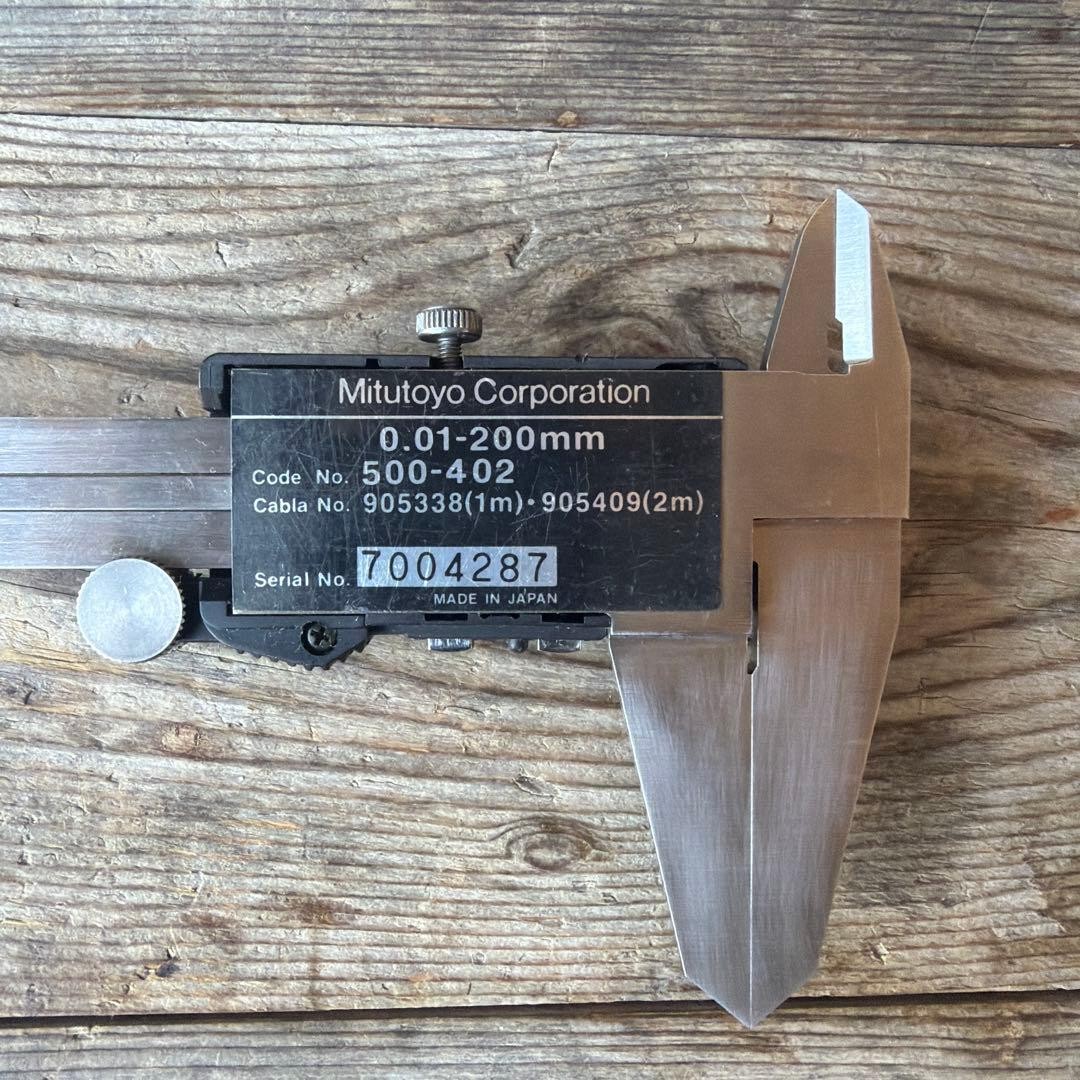 Mitutoyo 500-402 Solar Digital Caliper 0.01-200Mm