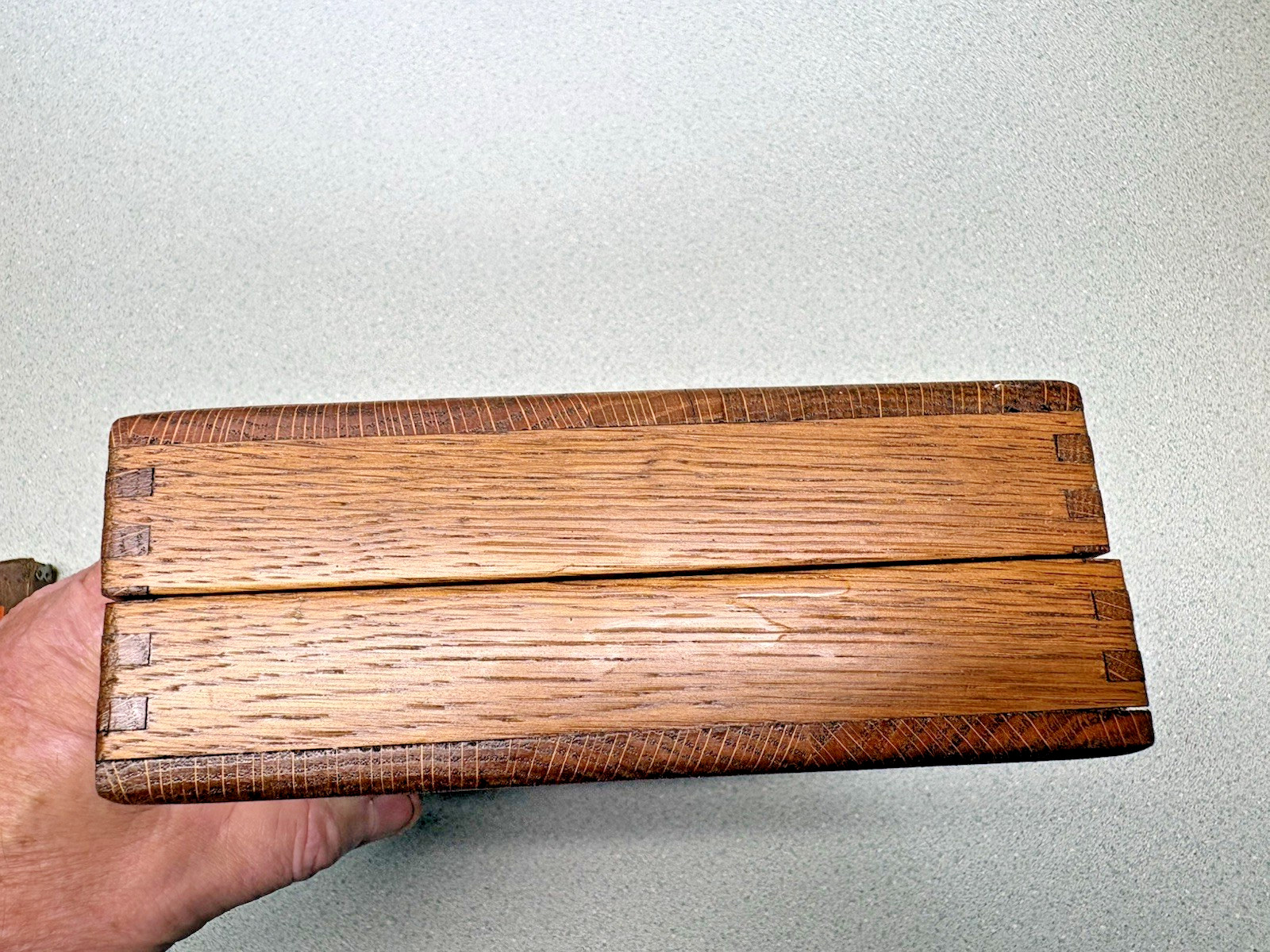 Vintage Irwin Complete 13 pc Boxed Set Auger Brace Bits Military Mint Wood Box
