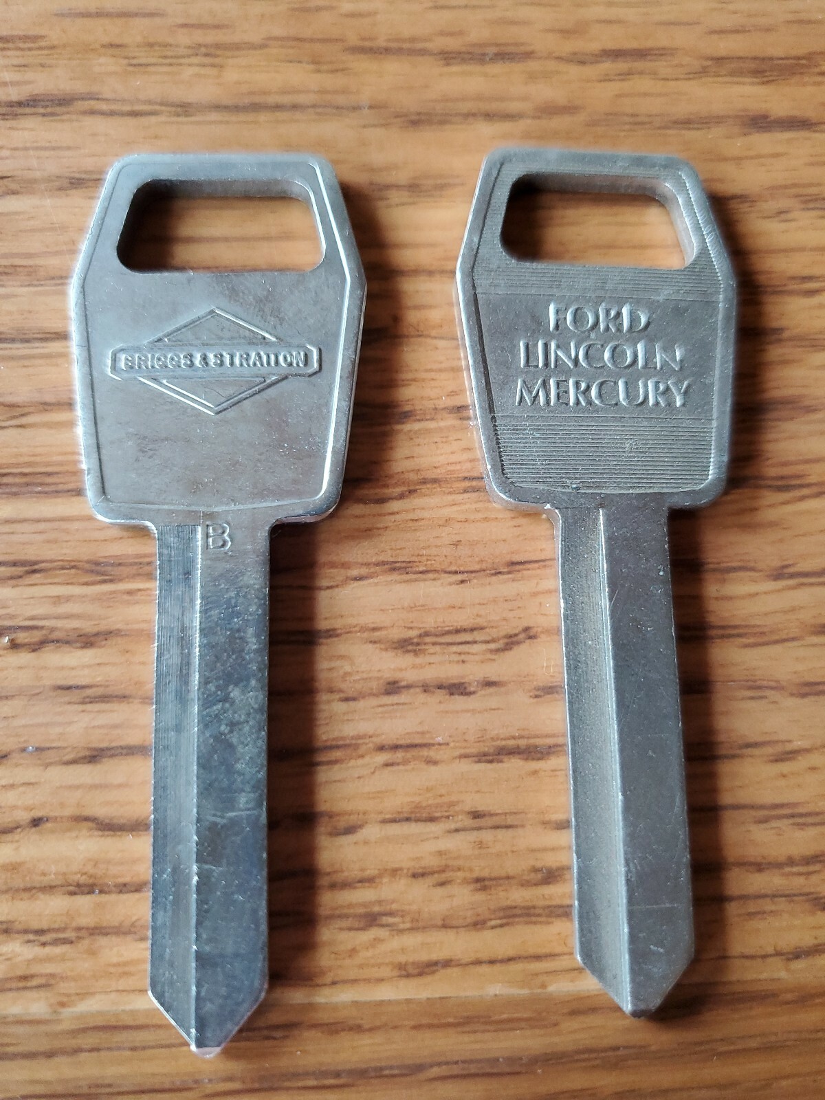 Lot of 2 Key Blank Ford H56 / 1186TS FORD Lincoln Mercury Briggs Stratton K706
