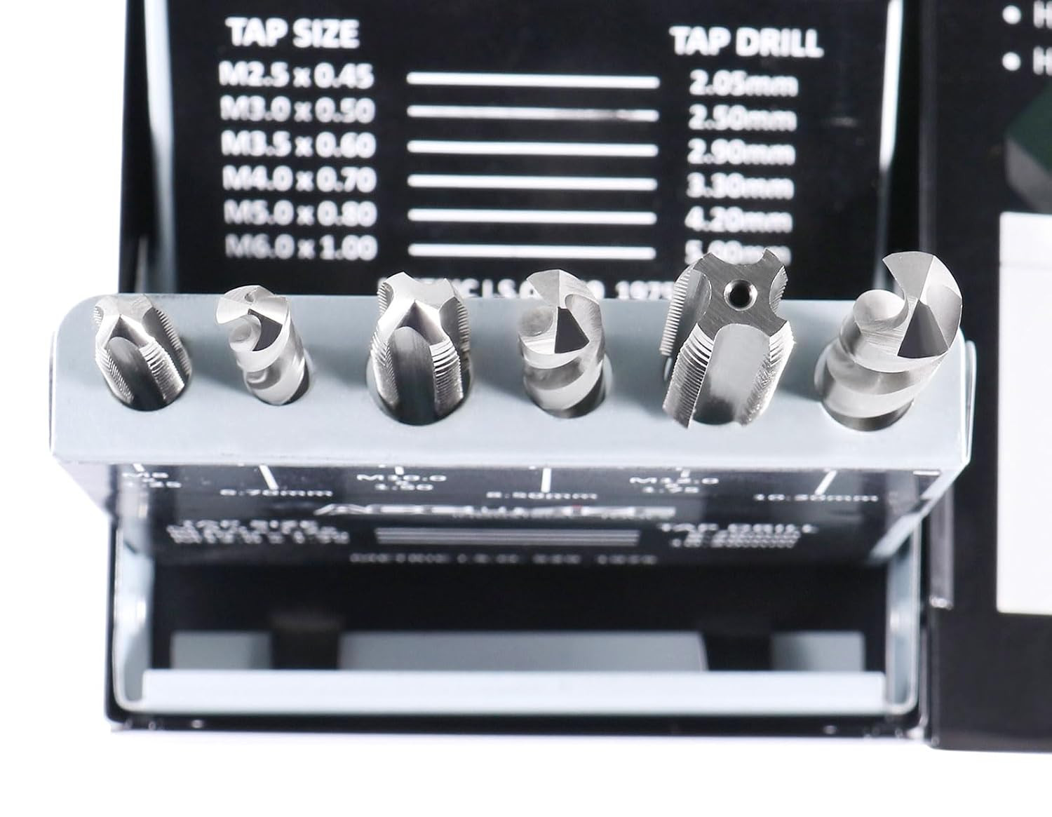 Metric 18 Pc H.S.S. Tap and Drill Set, 0001-0052