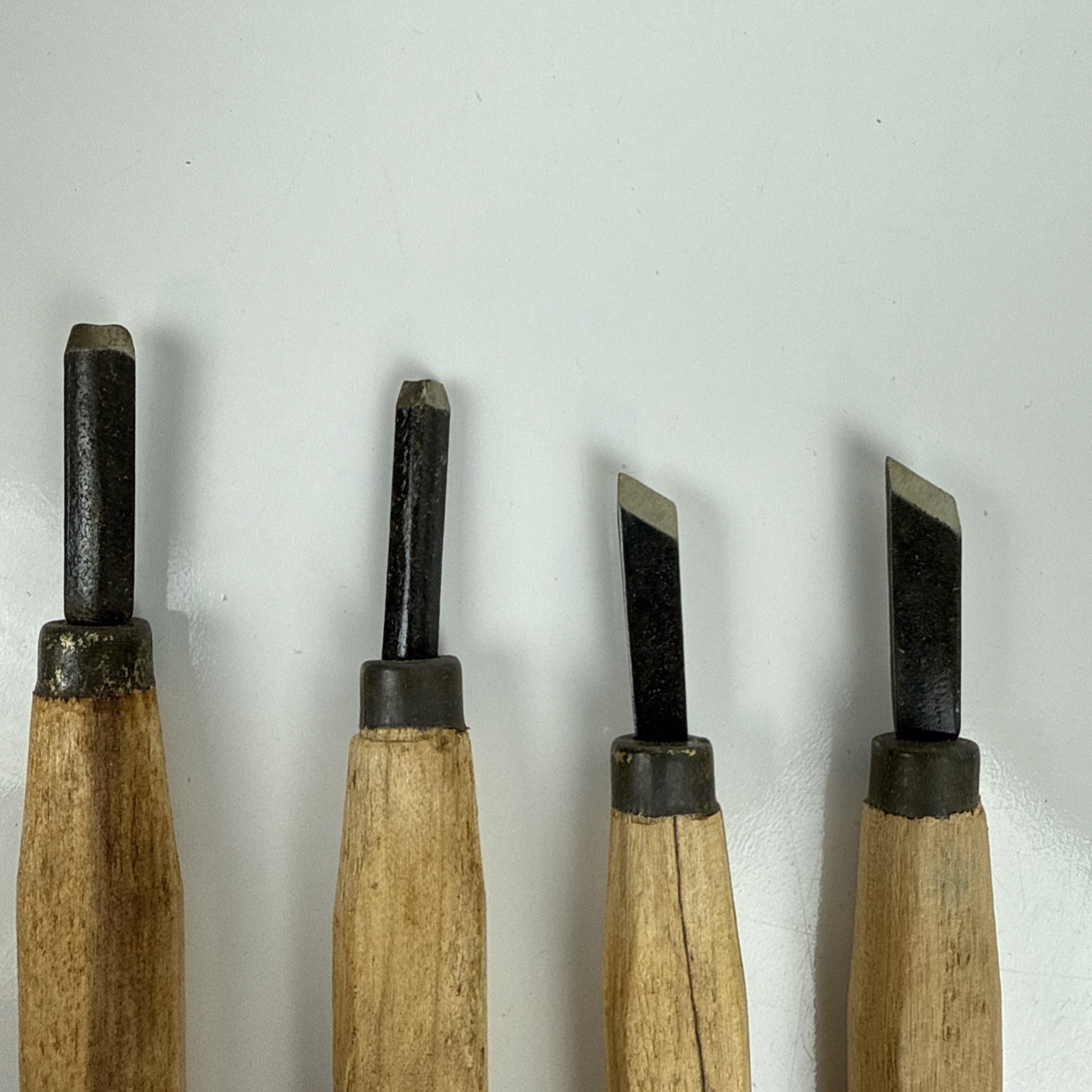 Vintage Oxwall 8 Piece Hobby Wood Carving Set Quality Steel Blades AssortedSizes