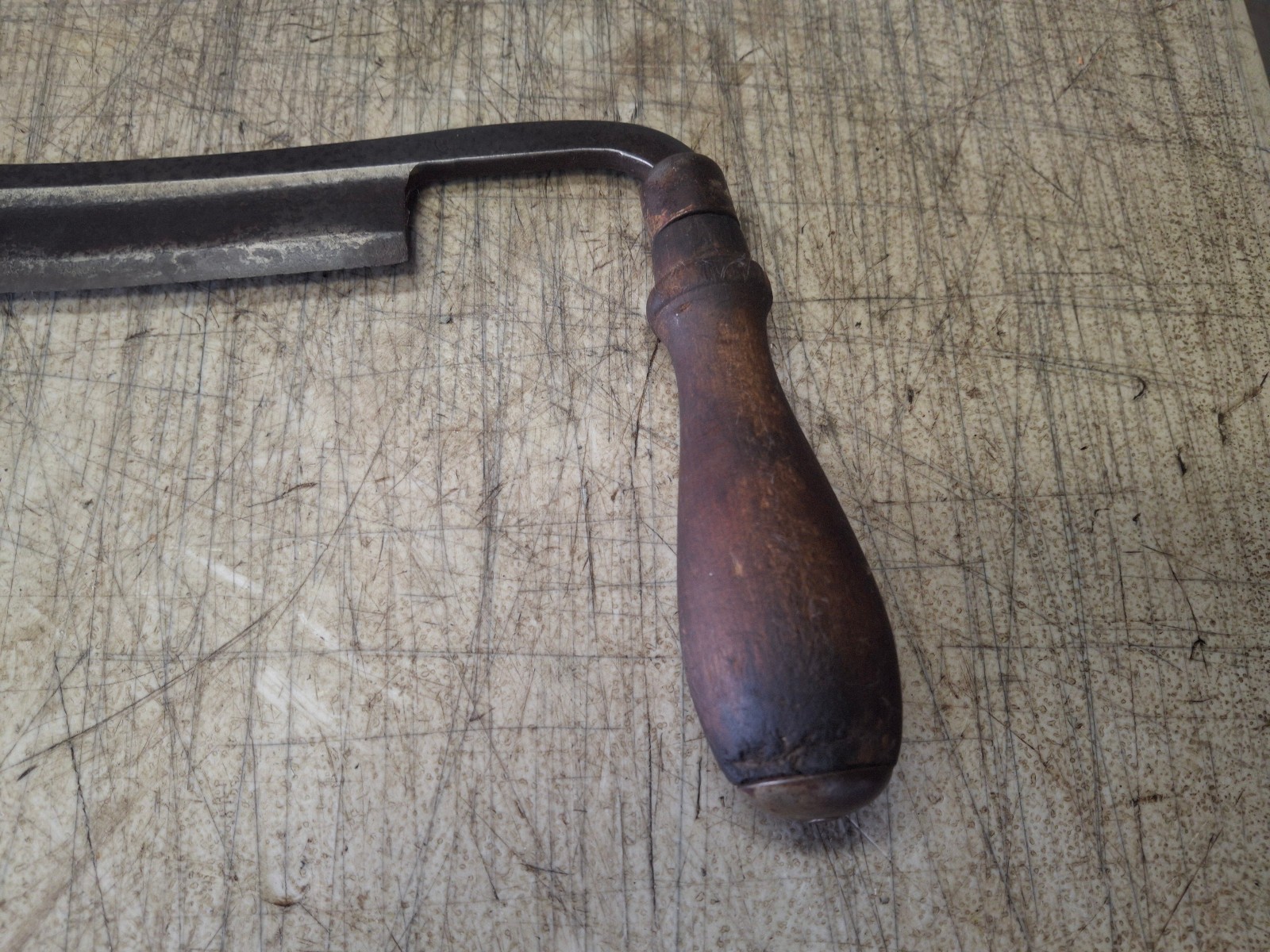 Vintage P S & W Peck Stow & Wilcox 8″ Draw Knife Woodworking USA