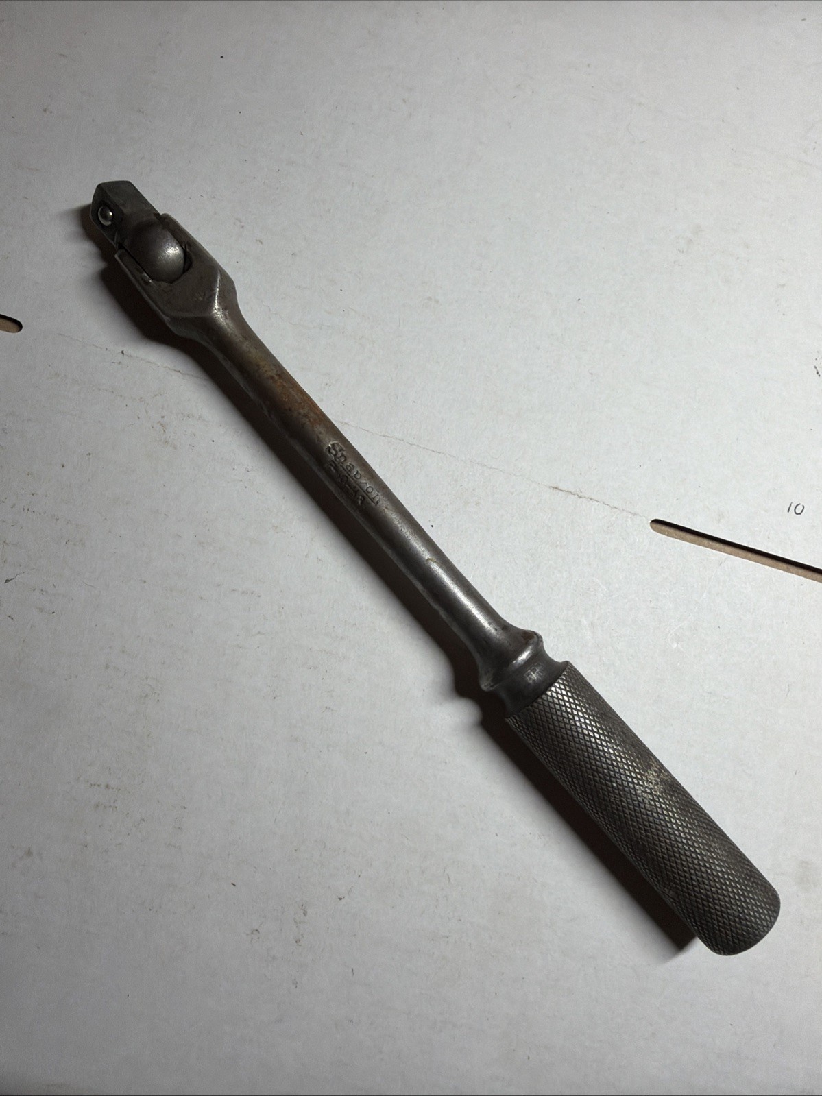 Vintage Snap-On 3/8″ Drive F-10 HG Flex Head 8″ Breaker Bar