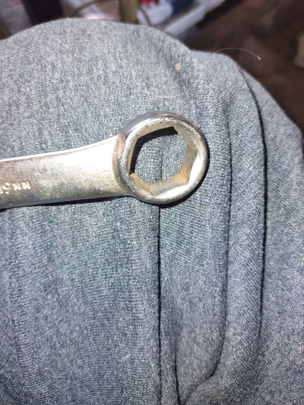 Vintage Proto 1219MH 19mm Metric Combination Wrench, 6 Point, Satin Finish