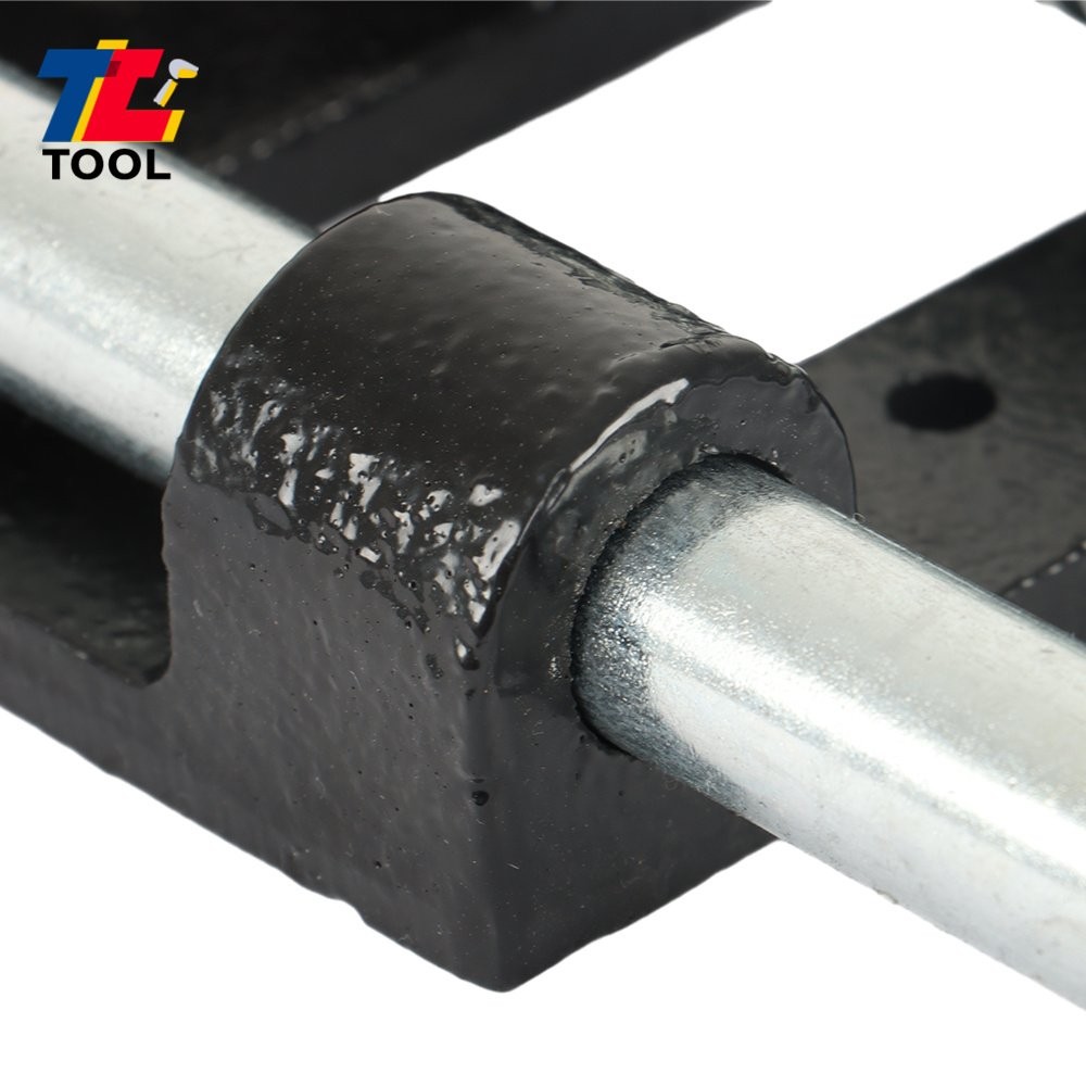9 Inch Woodworking Vise Bench Front Vise Cast Iron 300mm Chrome Plated Screw