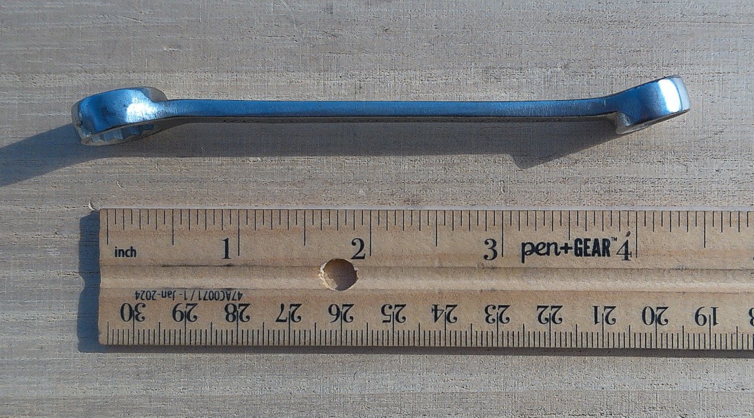1939-45 Vintage PLOMB Tools 7/16 X 3/8 inch Box End Wrench Model No. 1122