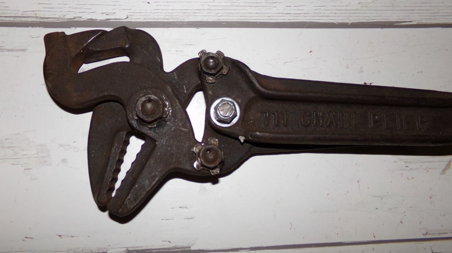 AMERICAN CHAIN & CABLE Co. WEED Chain Plier 711 30″ Inch BRIDGEPORT CONN. Tool