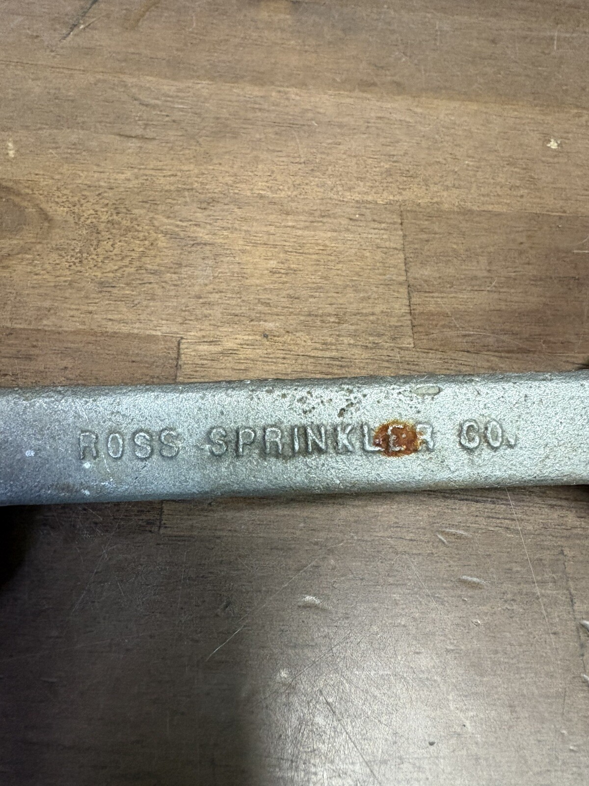 VINTAGE ROSS SPRINKLER CO. ROSEMEAD CALIFORNIA SPRINKLER SPANNER WRENCH USA
