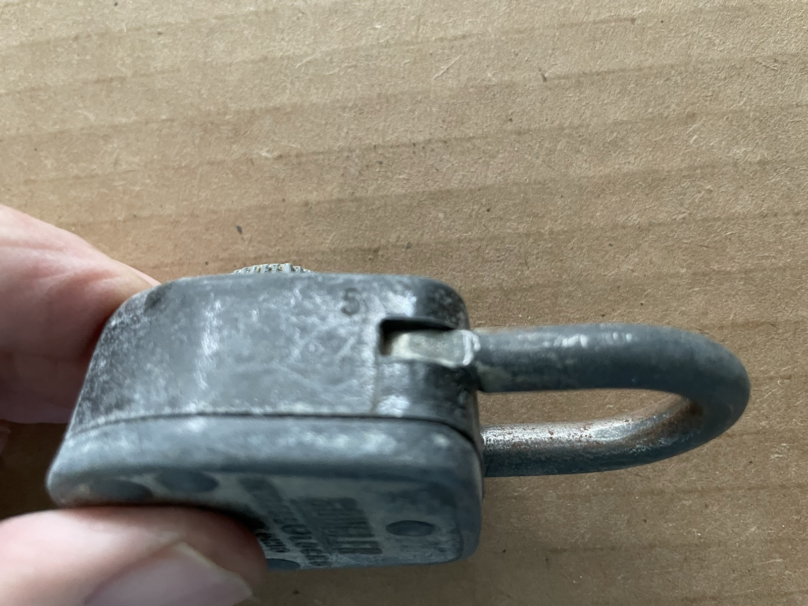 Vintage GOUGLER Keyless Locks Kent Ohio COMBINATION PADLOCK #10