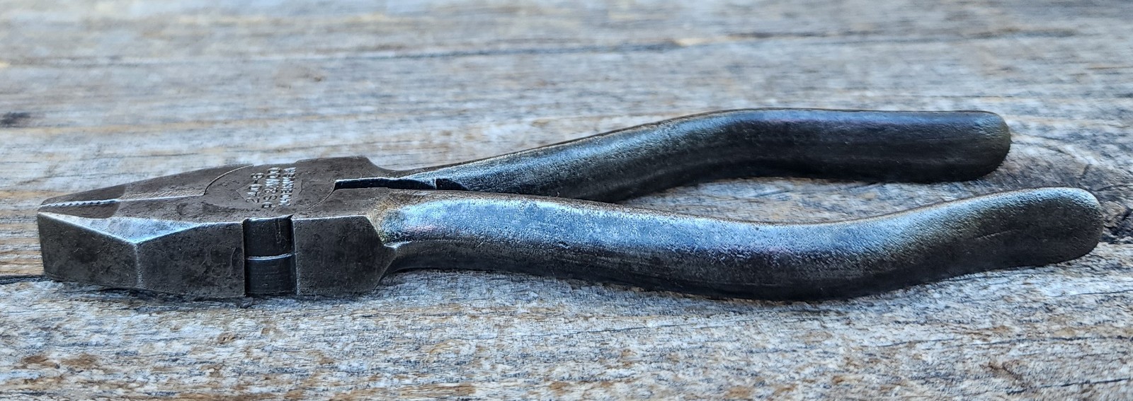 Vintage P. S. & W. Co. 240-6 Lineman Pliers 6″ USA Made Linemen Linesman Pliers