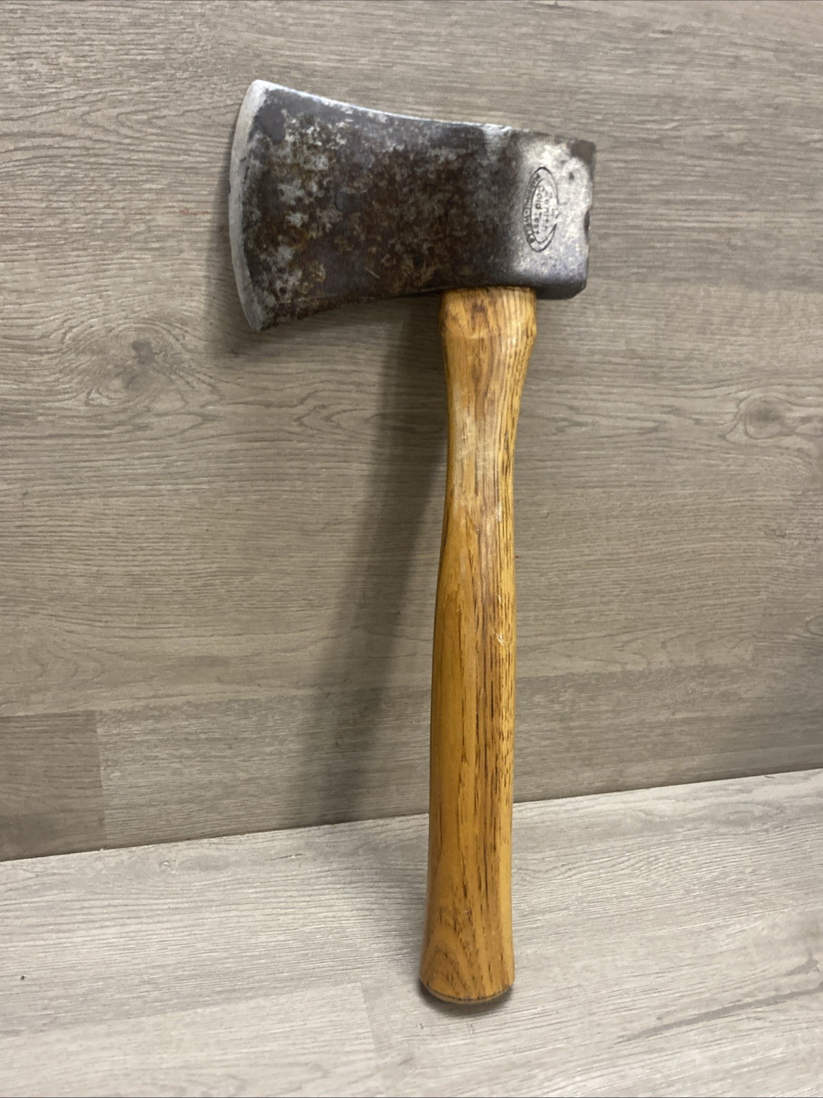Vintage Marshall-Wells hardware Zenith Hatchet. Cold Test With Handle