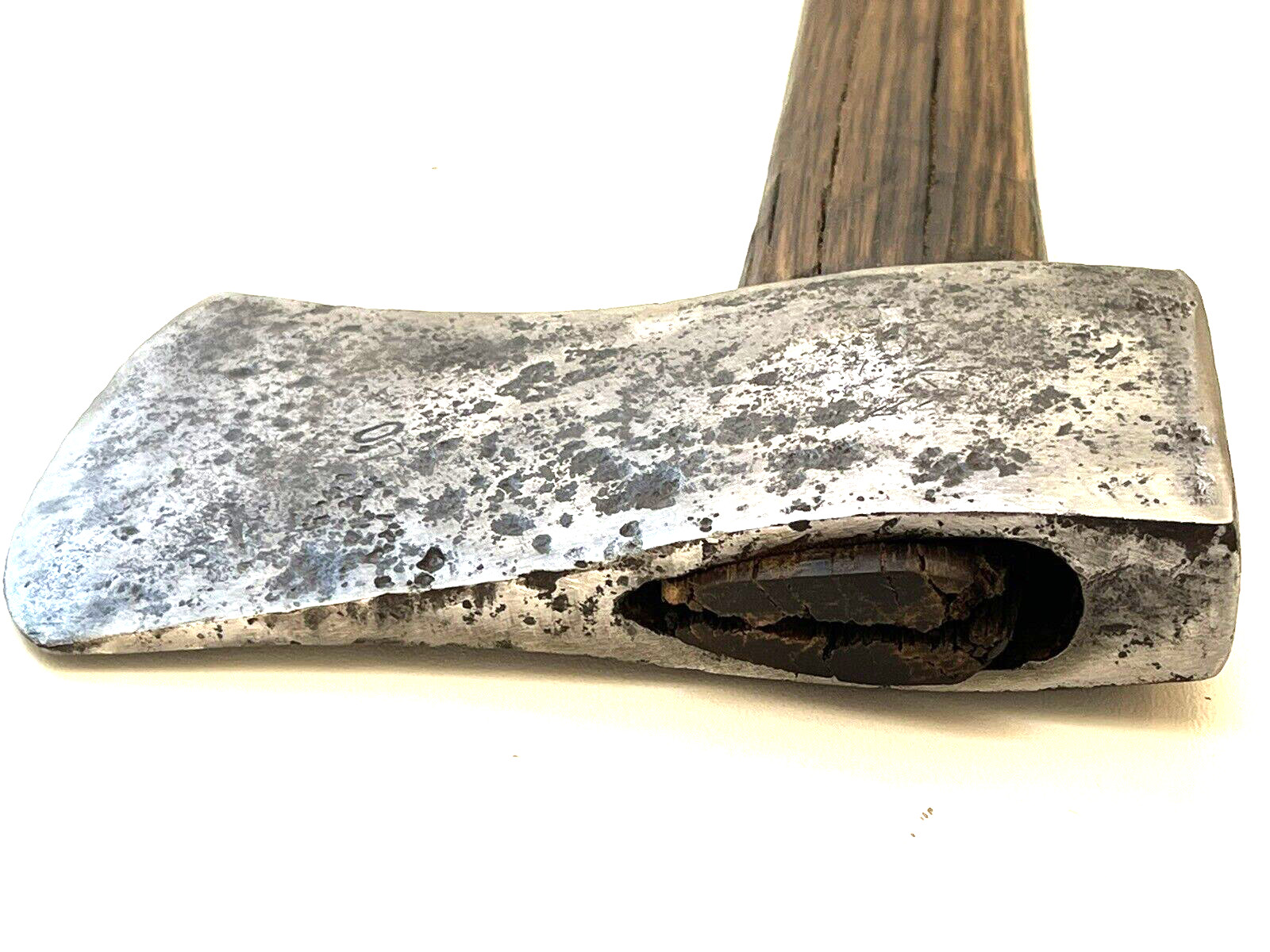 Antique HB HULTS BRUK Hatchet 2 1/4 lb. Head, Hand Forged in Sweden Since 1697