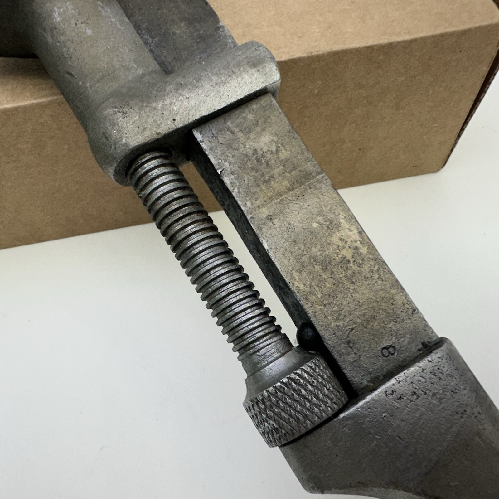Antique All Steel Vintage COES Wrench Co Monkey Pipe Springfield Mass. USA 12”