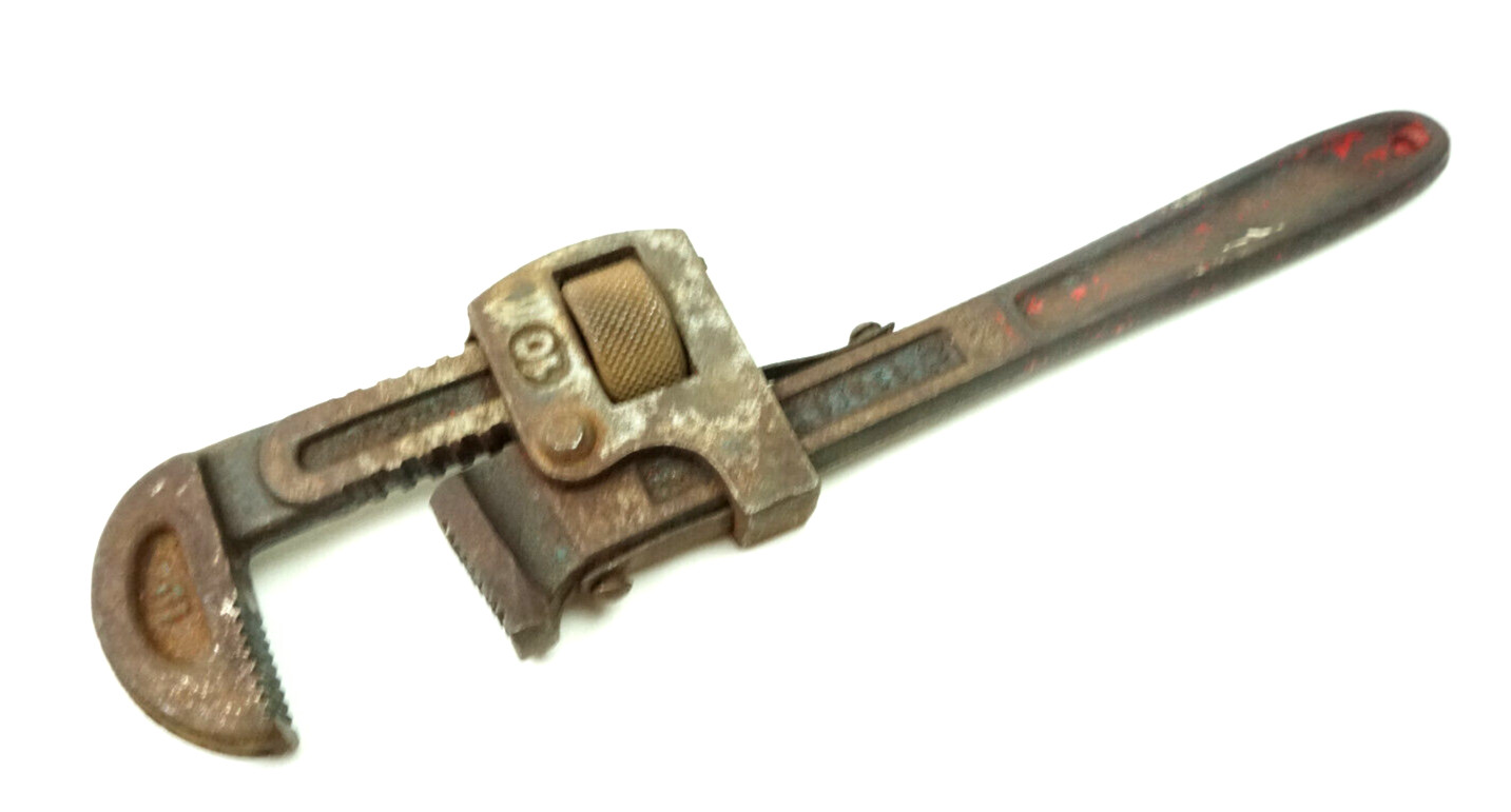 Guaranteed-Steel 10″ Pipe Wrench Made In Western Germany Vintage