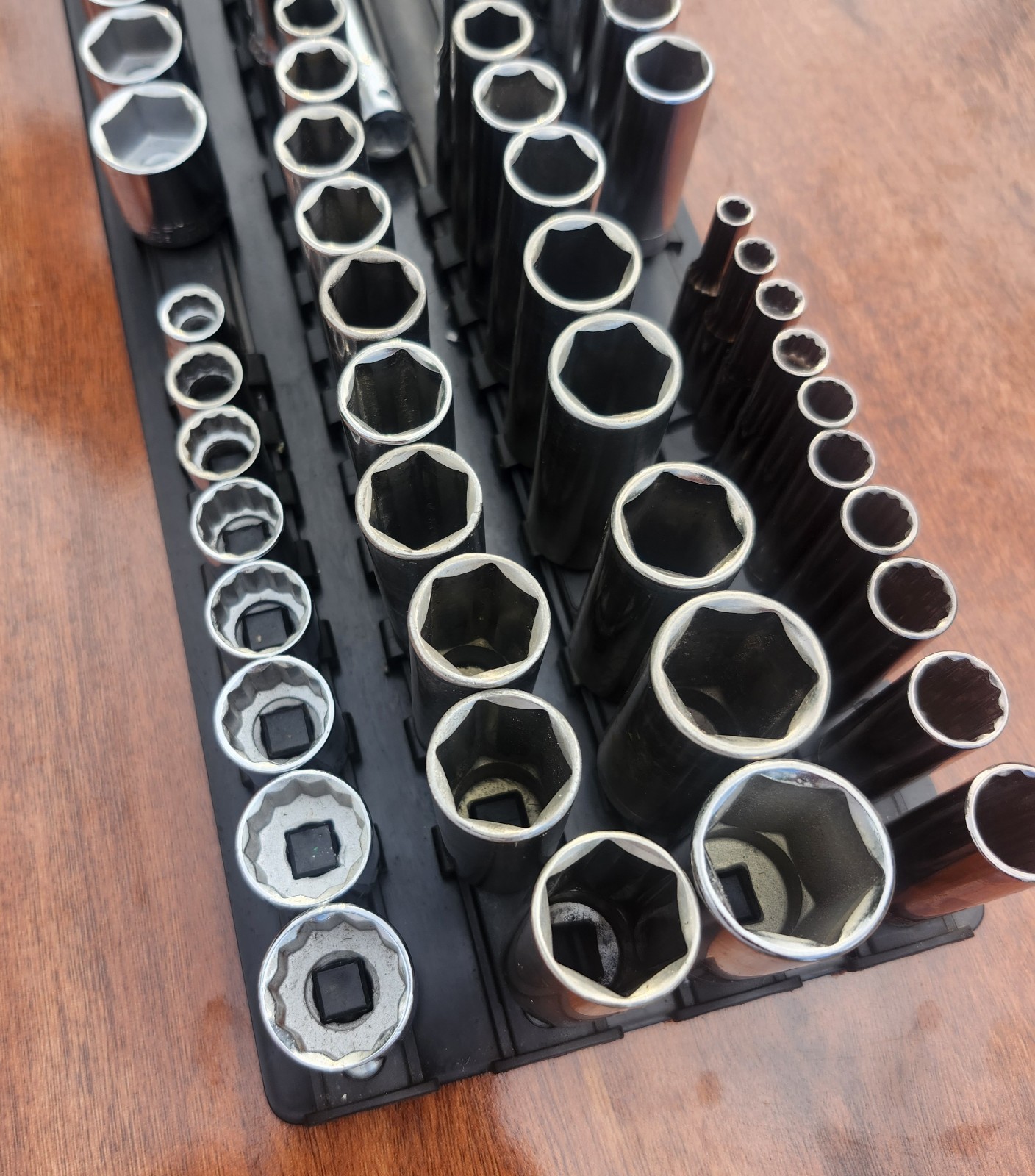 Craftsman Socket Lot 90 1/4″, 3/8″ Drive 4 Ratchets 6 & 12 Pt Metric Sae USA