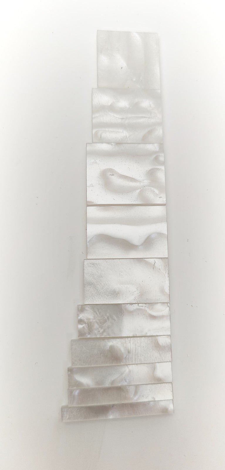 Inlay Set – Blocks – Mother of Pearl, Imitation or Abalone – Set of 10