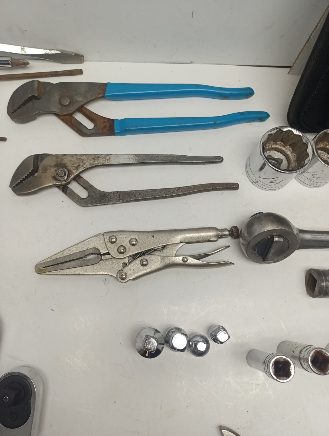 Massive Mechanic Tool Lot Snap-on Craftsman SK Flex Head Ratchets Wrenches 5