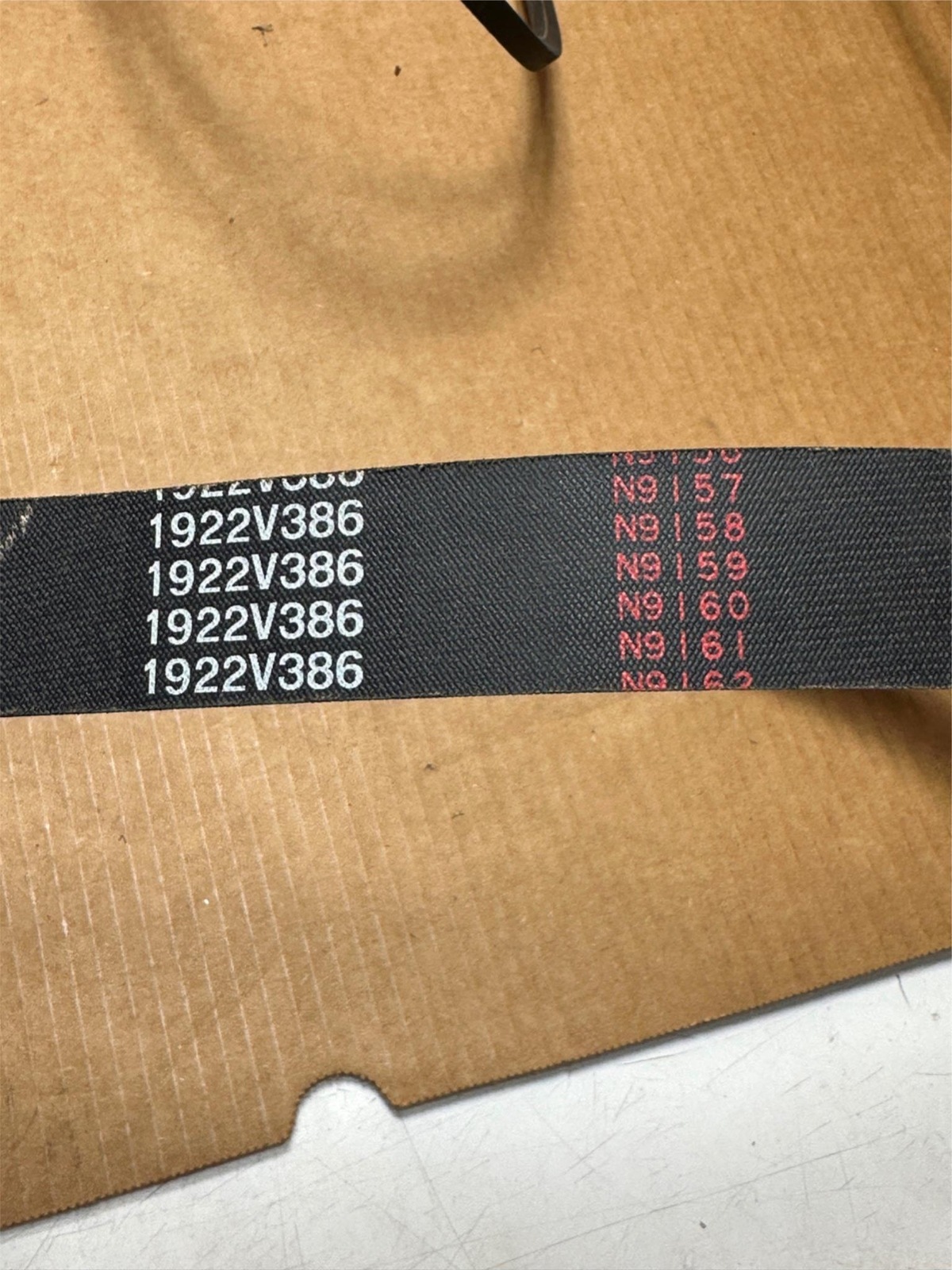 4x Pack Lot Cantek Rip Saw Pulley Belt 3x 3V-600, 1x 1922V386
