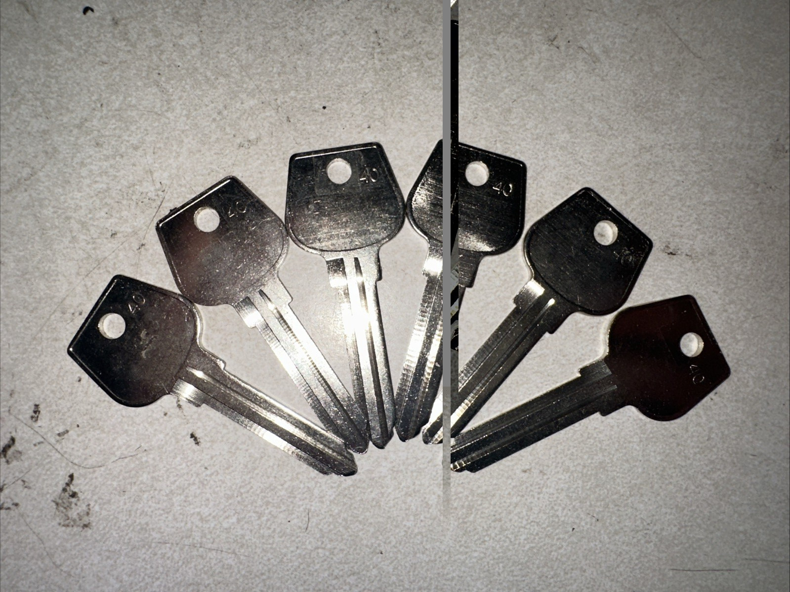 6 Pack New MZ15 Uncut Key Blanks Fits Mazda Made by Axxess+