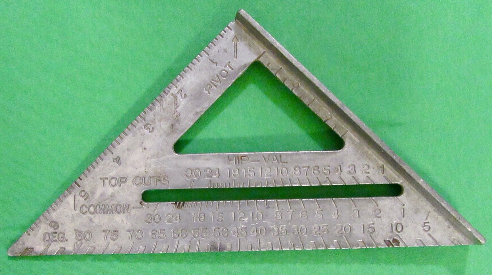 Vintage HIP-VAL Aluminum Alloy 7 Inch Square