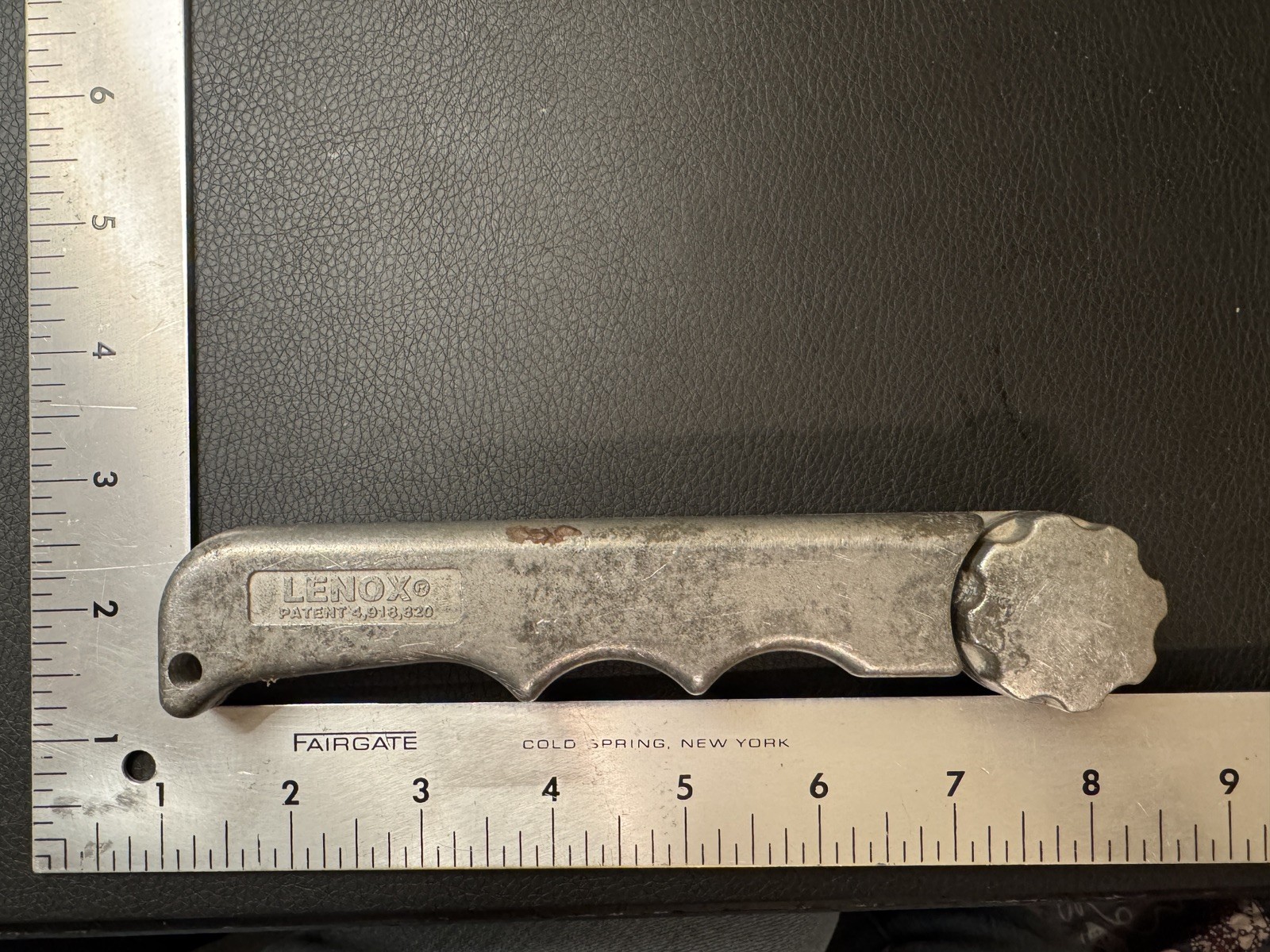 Vintage 7 Inch Lenox Scraper Knife Handle Utility Razor Blade Holder Tool USA
